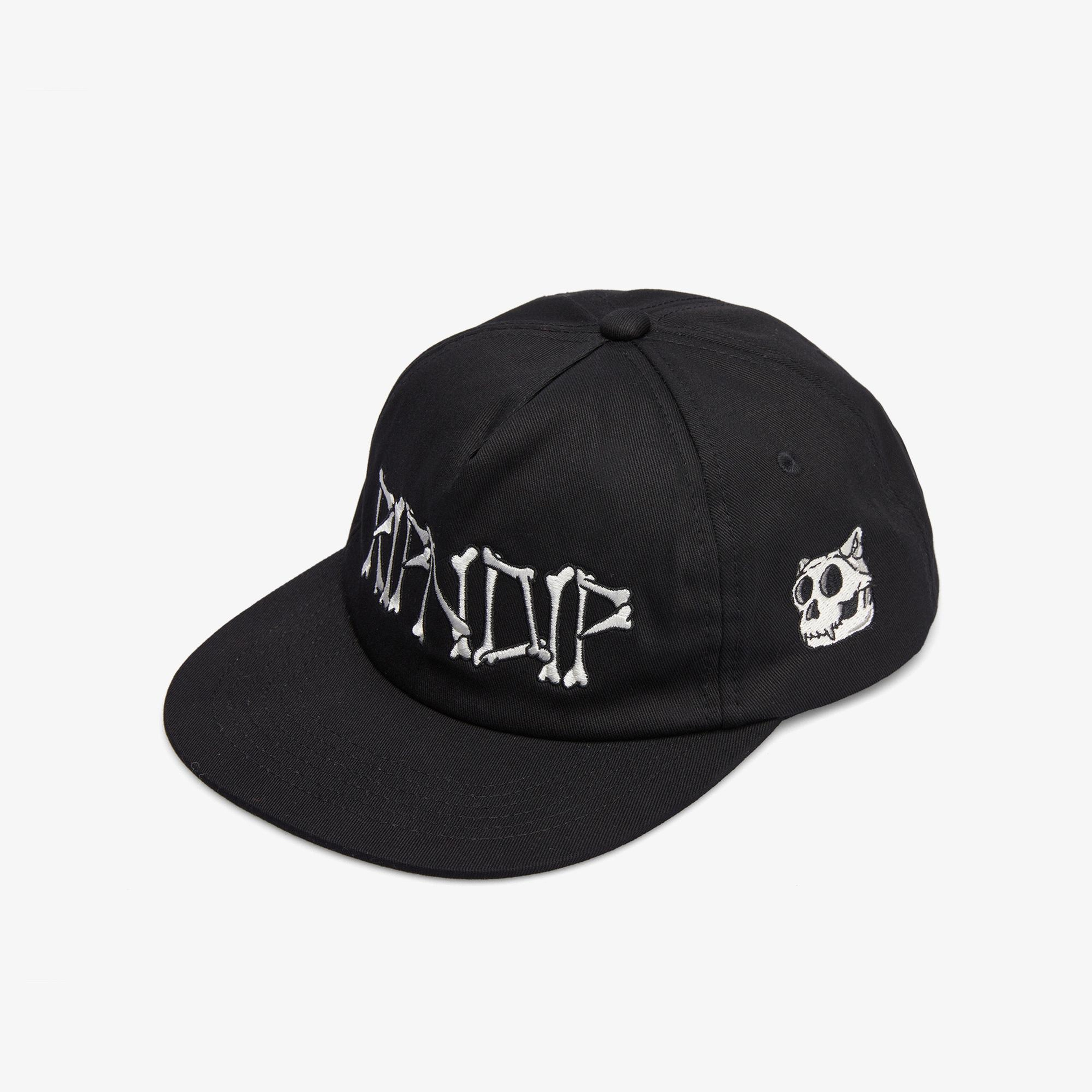 Ripndip Bones Snapback Erkek Siyah Şapka