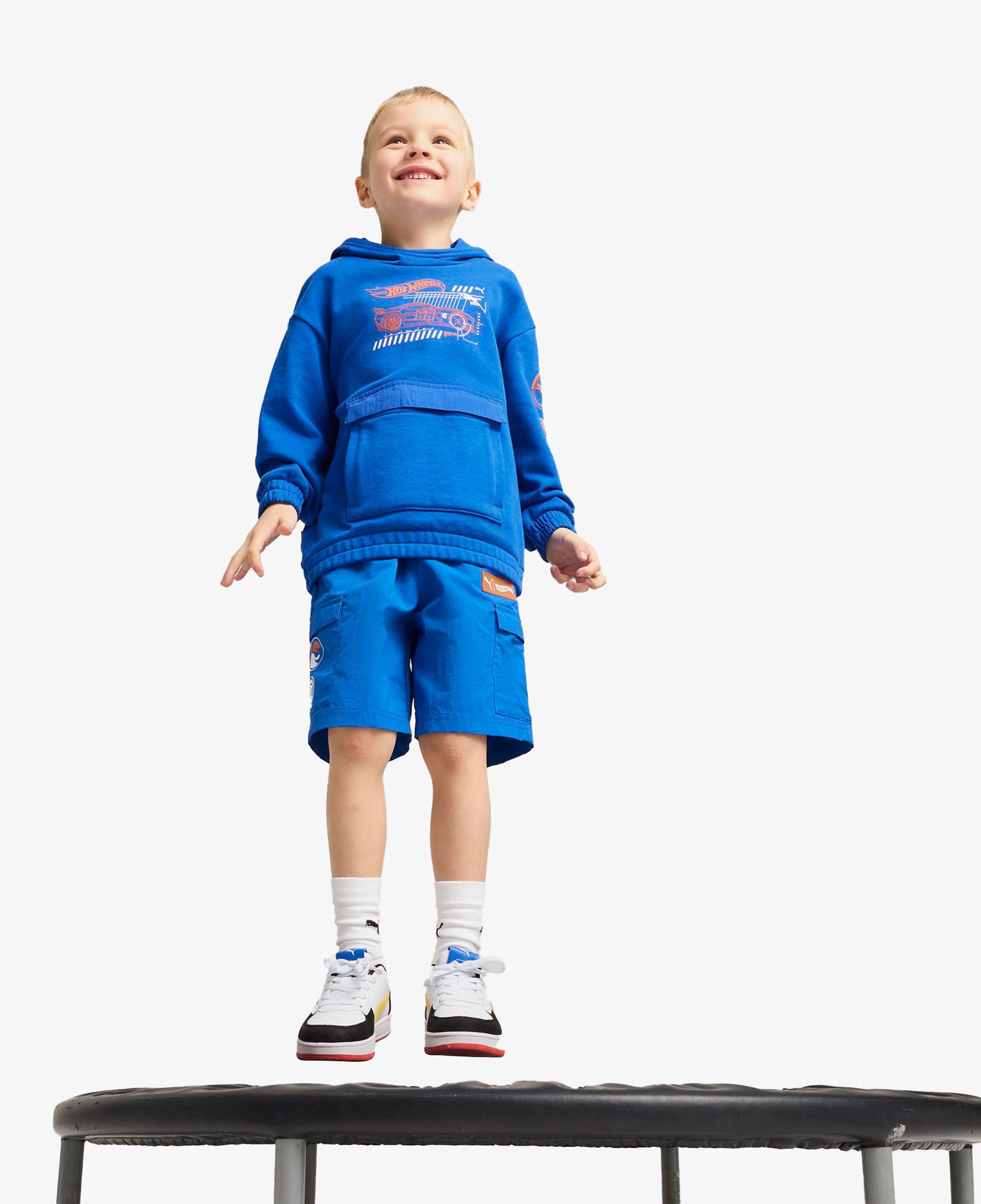 Puma X Hot Wheels Çocuk Lacivert Şort