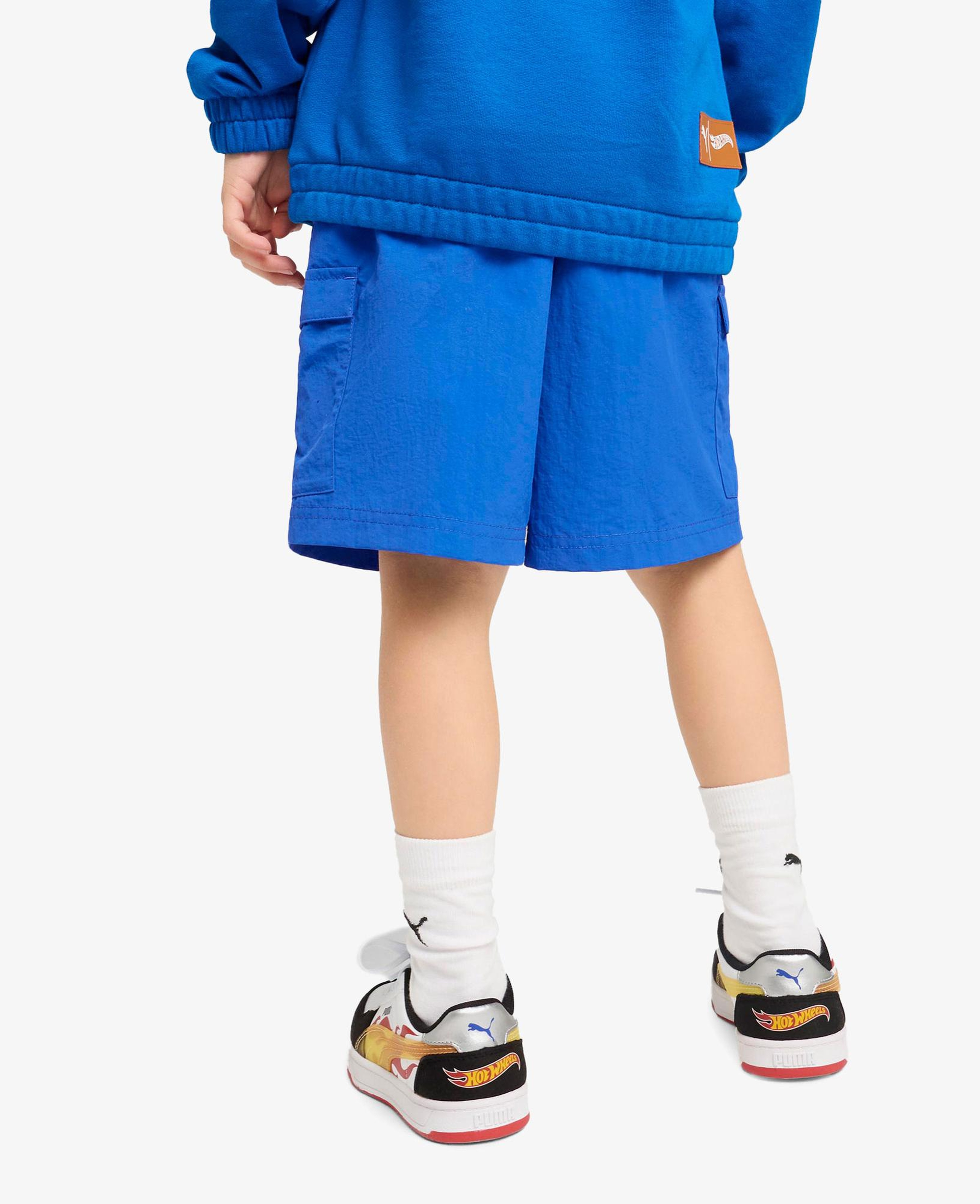 Puma X Hot Wheels Çocuk Lacivert Şort