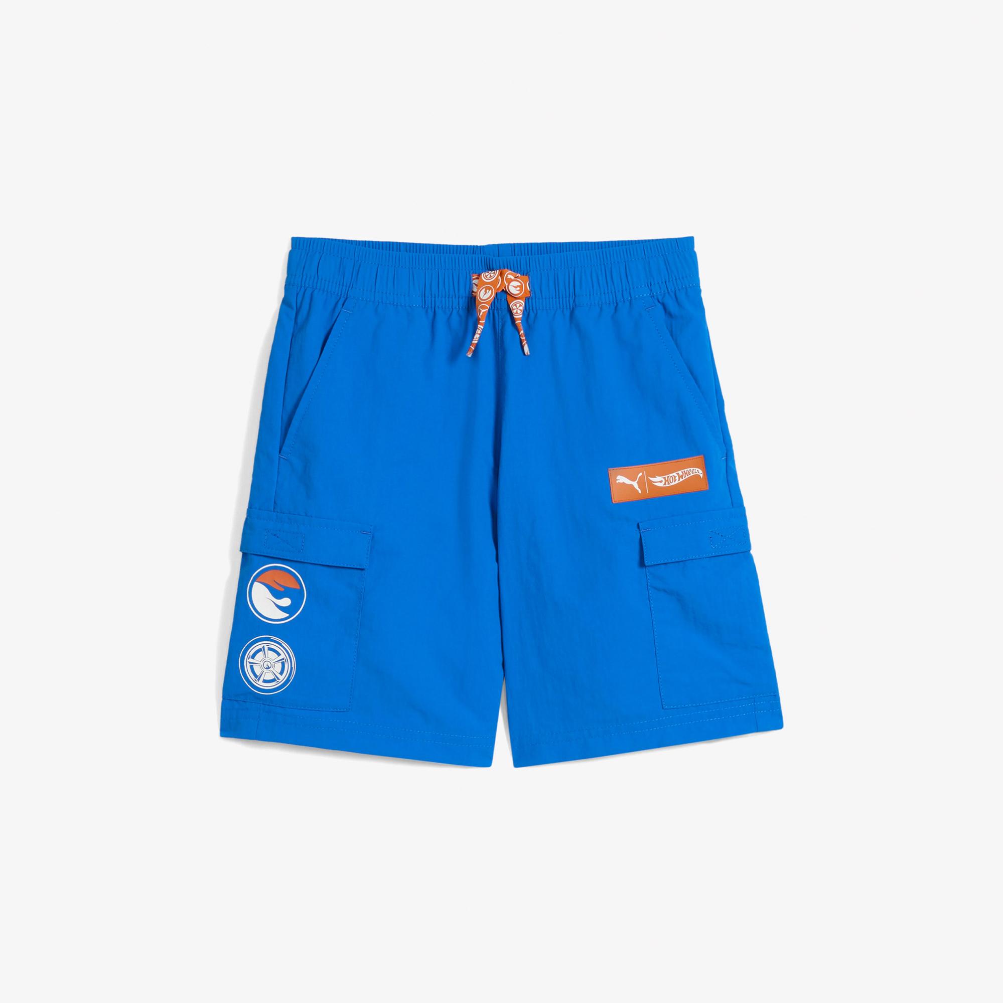 Puma X Hot Wheels Çocuk Lacivert Şort