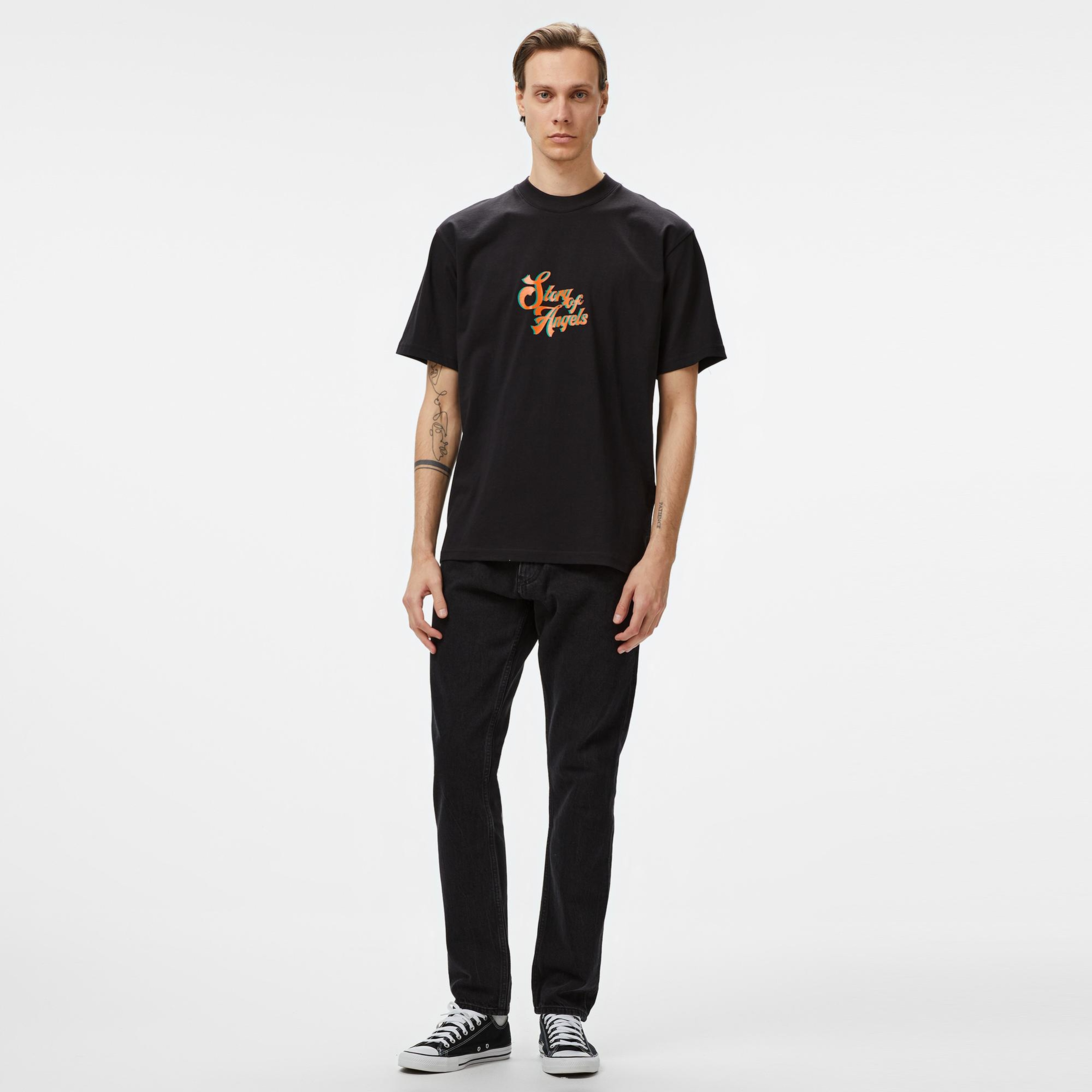 Story Of Angels Soa Ganesha Dream  Erkek Siyah T-Shirt