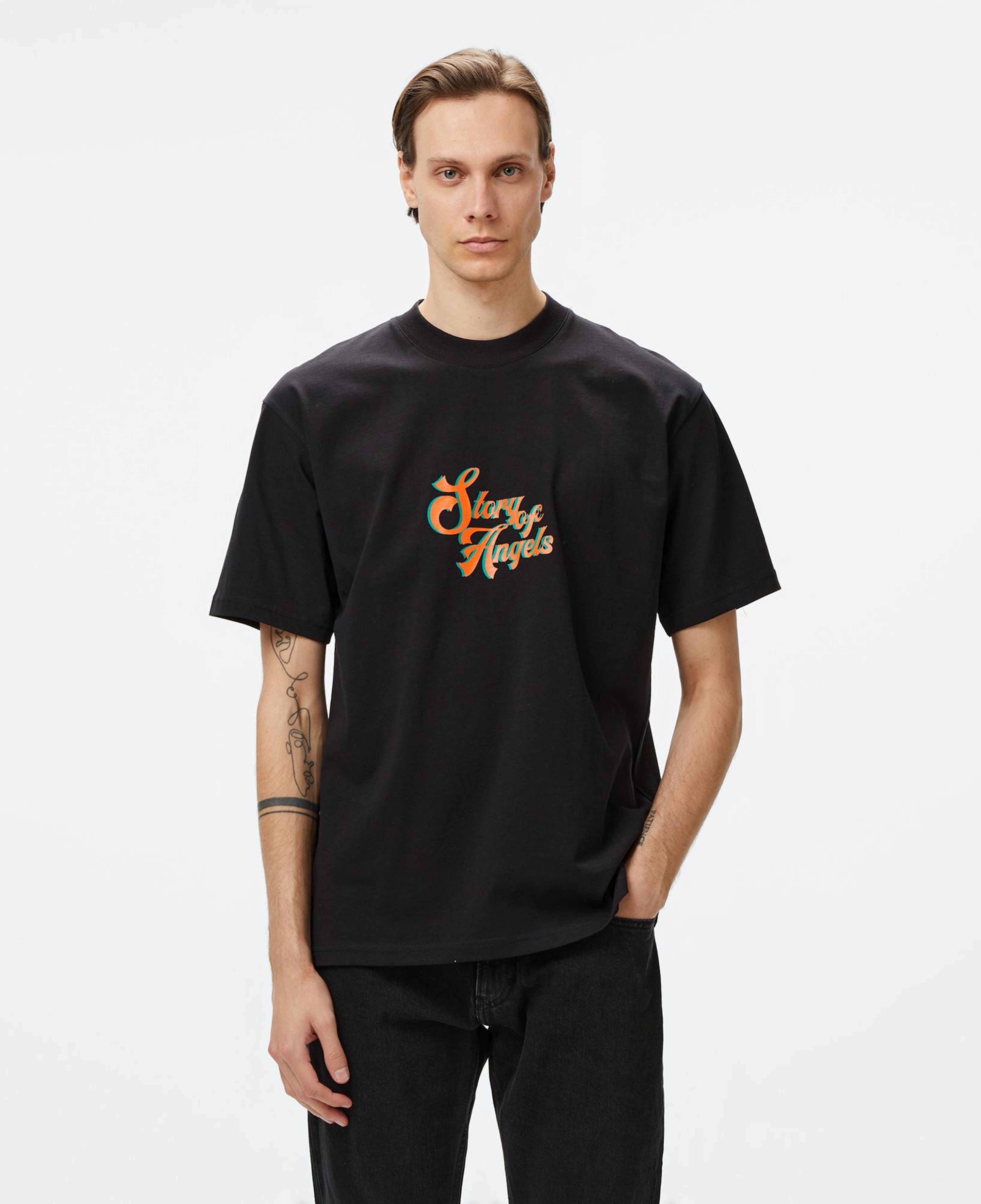 Story Of Angels Soa Ganesha Dream  Erkek Siyah T-Shirt
