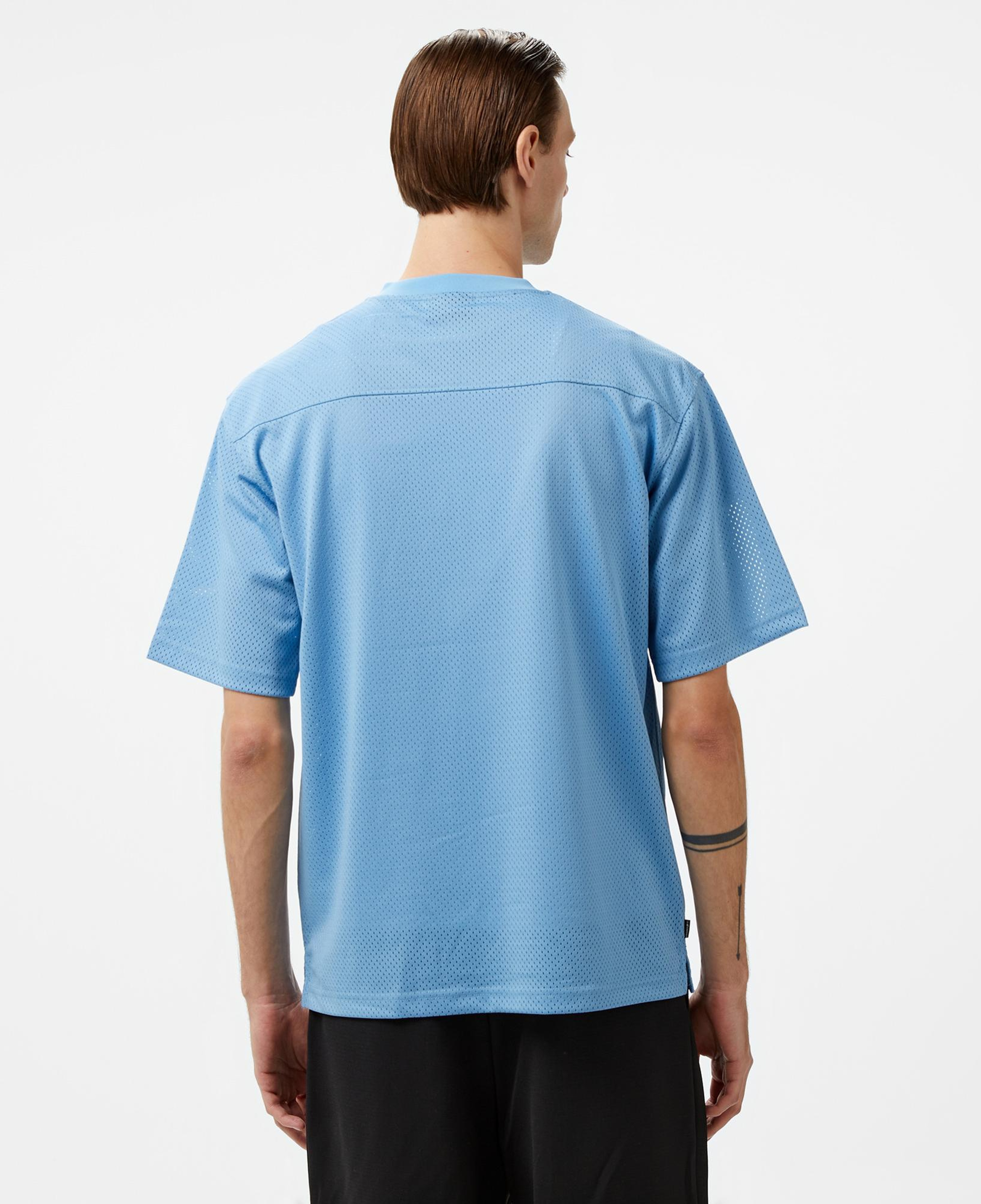 The Hundreds Division Football Jersey Erkek Mavi T-Shirt