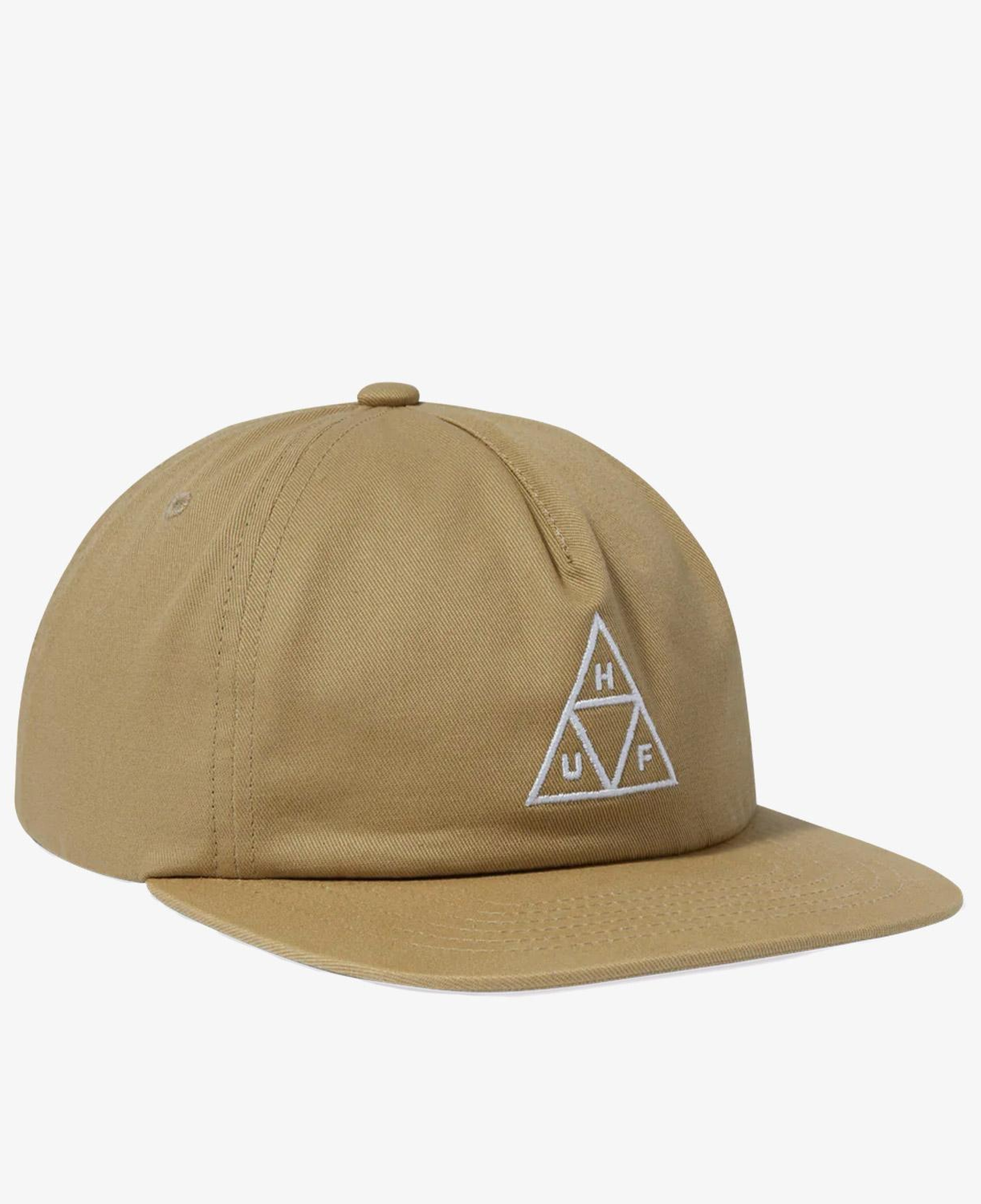 HUF Set Triple Triangle Unisex Kahverengi Şapka