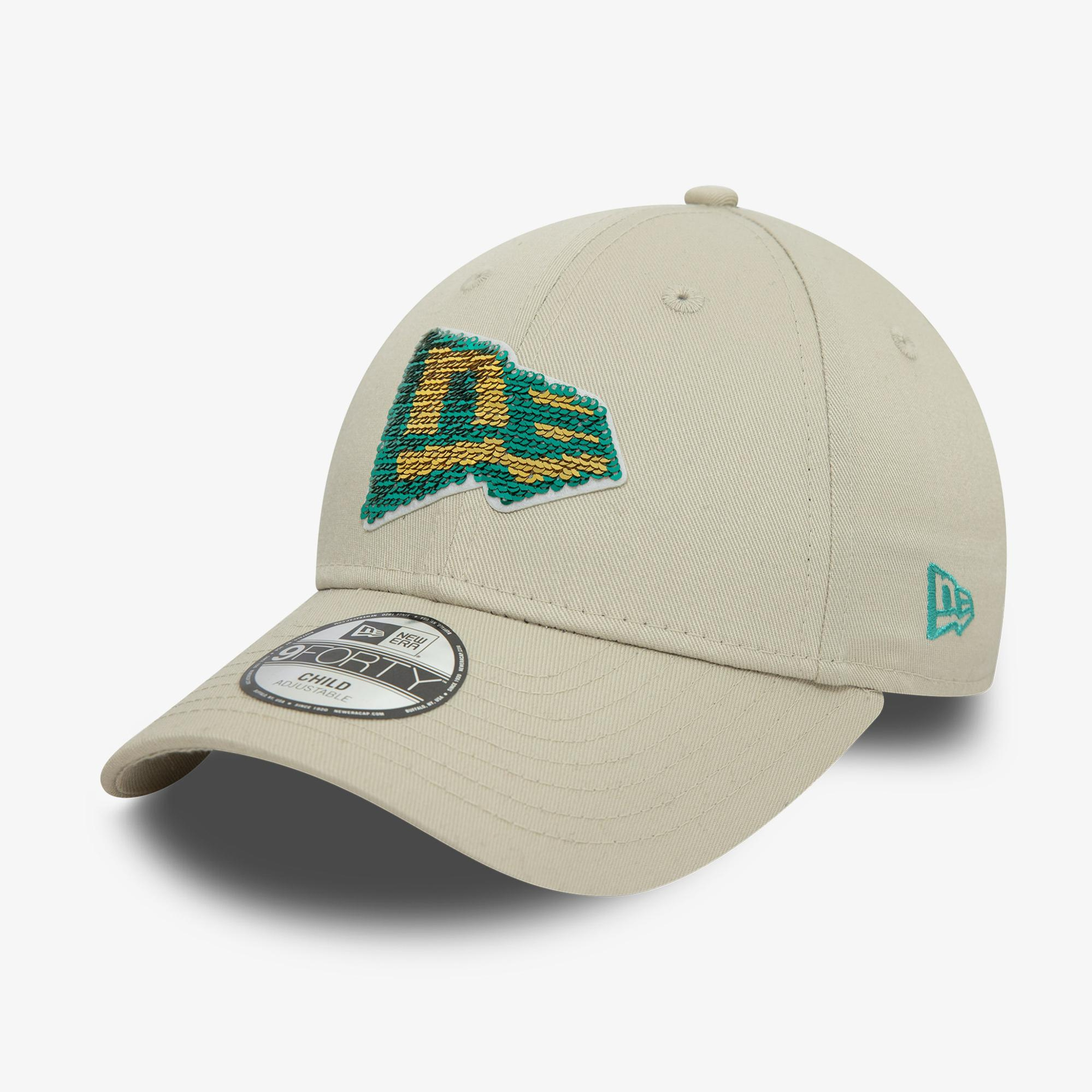New Era Child Ne Sequin 9Forty Newera Stn Çocuk Bej Şapka