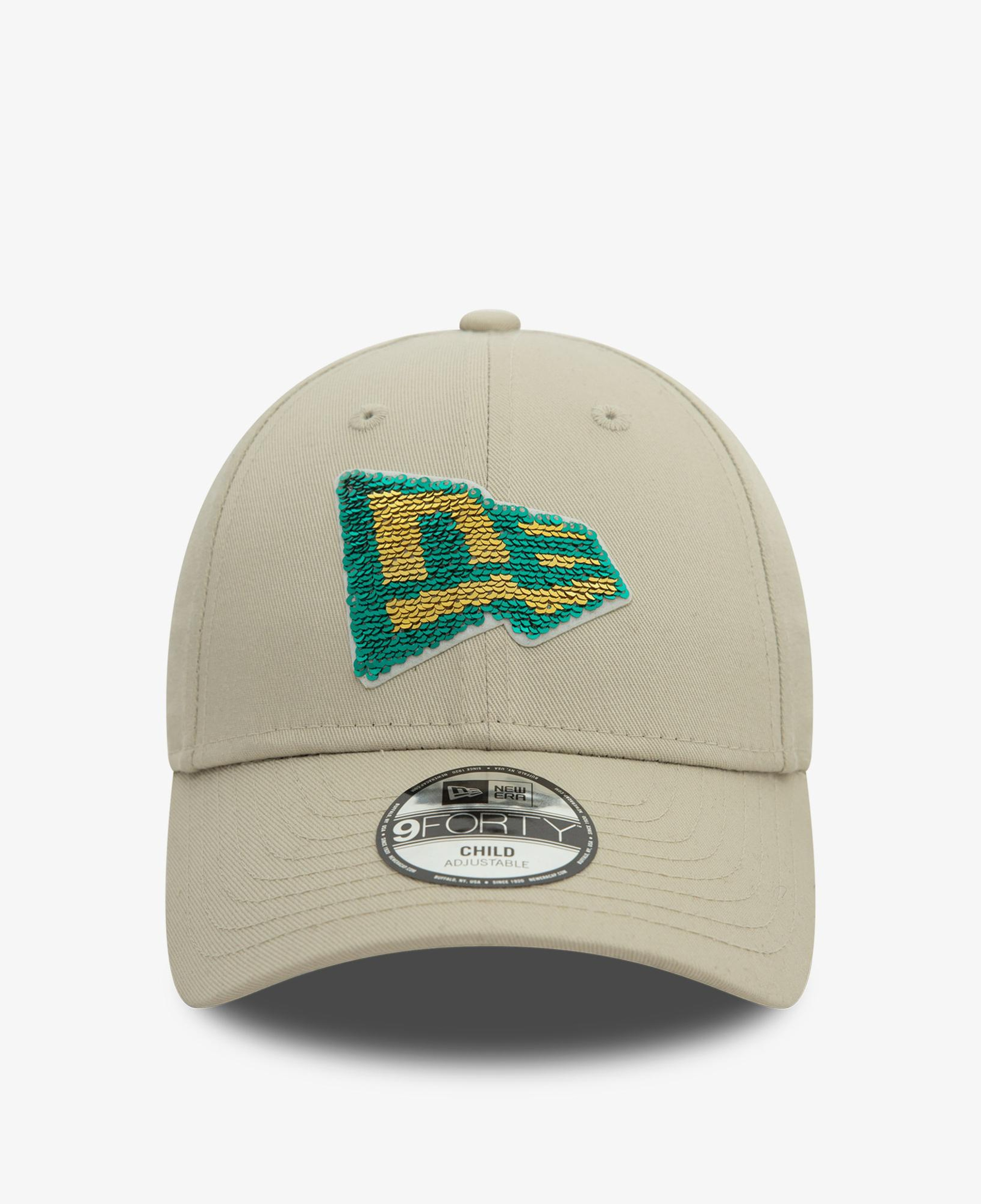 New Era Child Ne Sequin 9Forty Newera Stn Çocuk Bej Şapka