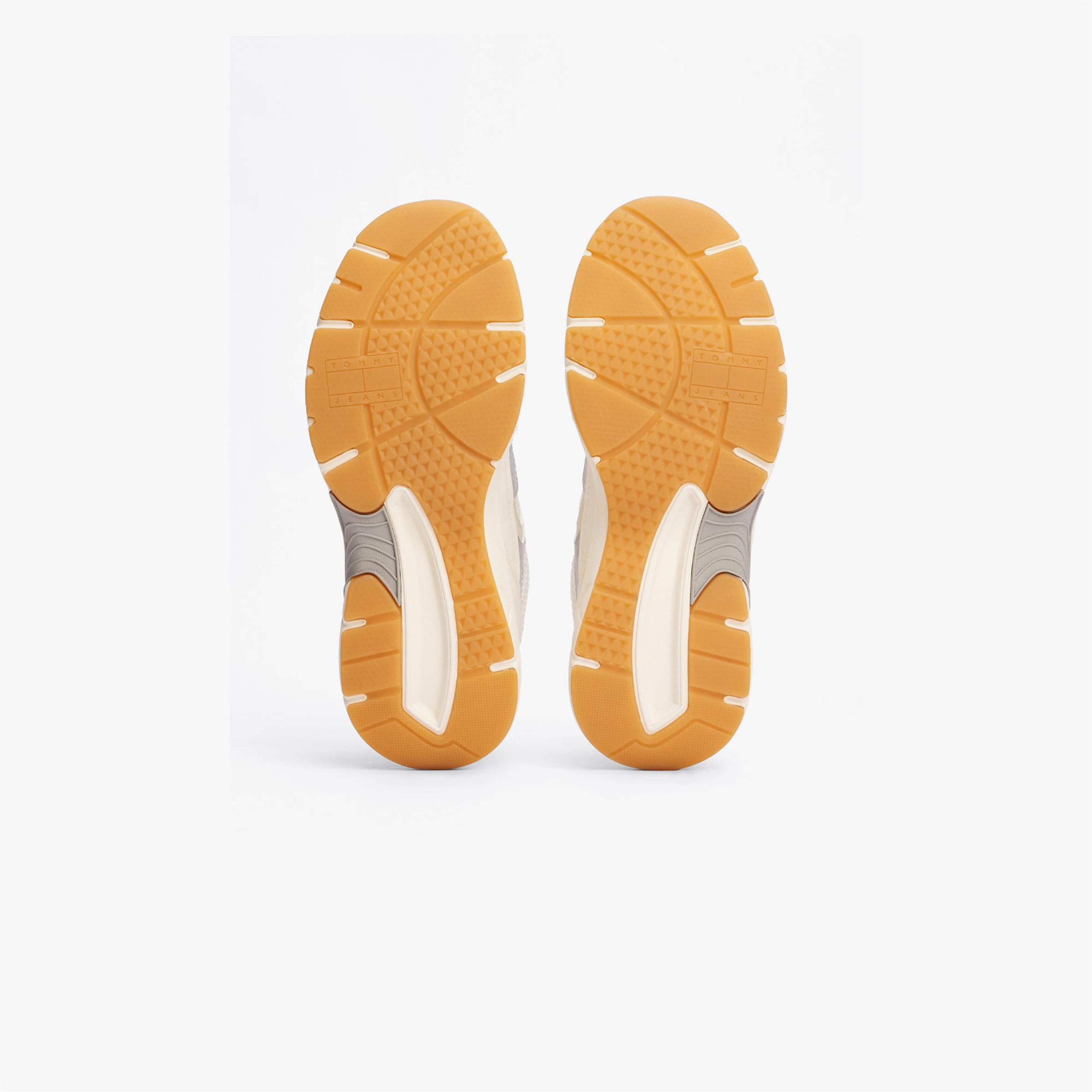 Tommy Hilfiger The Coney Metallic Kadın Bej Spor Ayakkabı