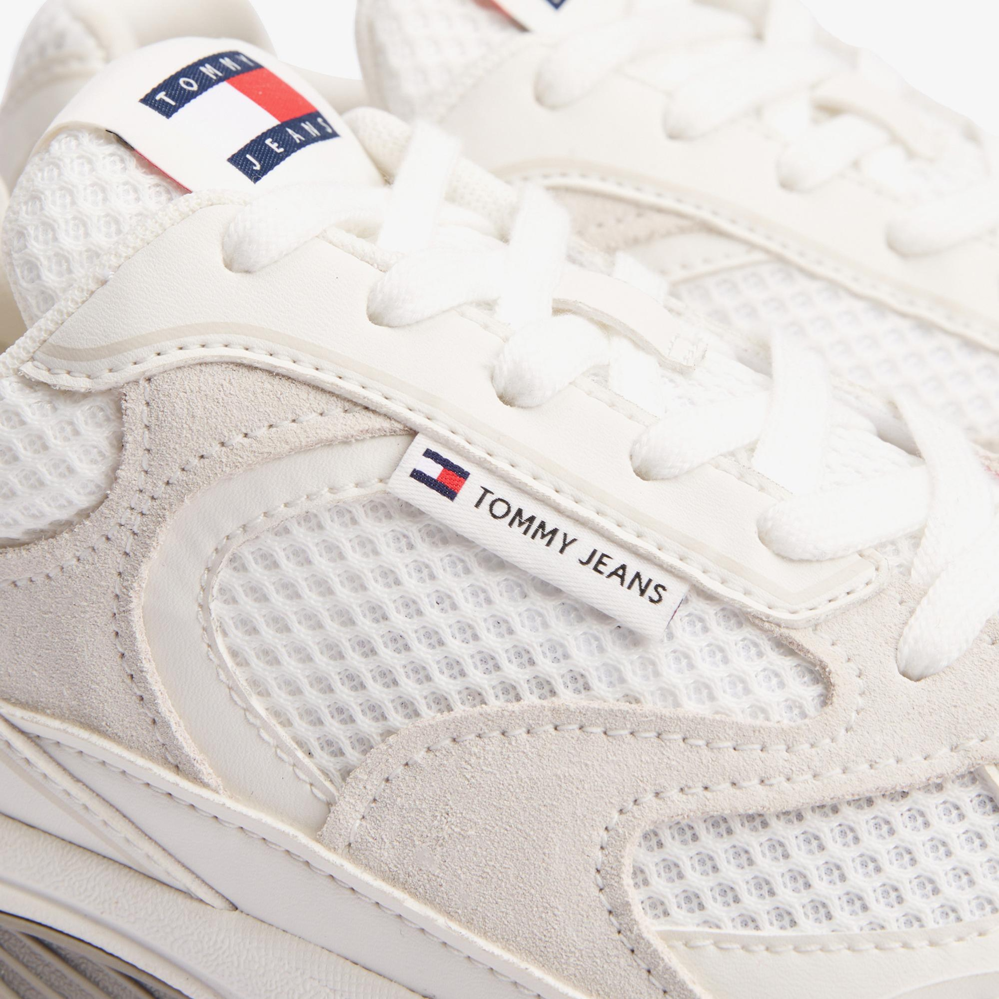 Tommy Hilfiger The Coney Metallic Kadın Bej Spor Ayakkabı