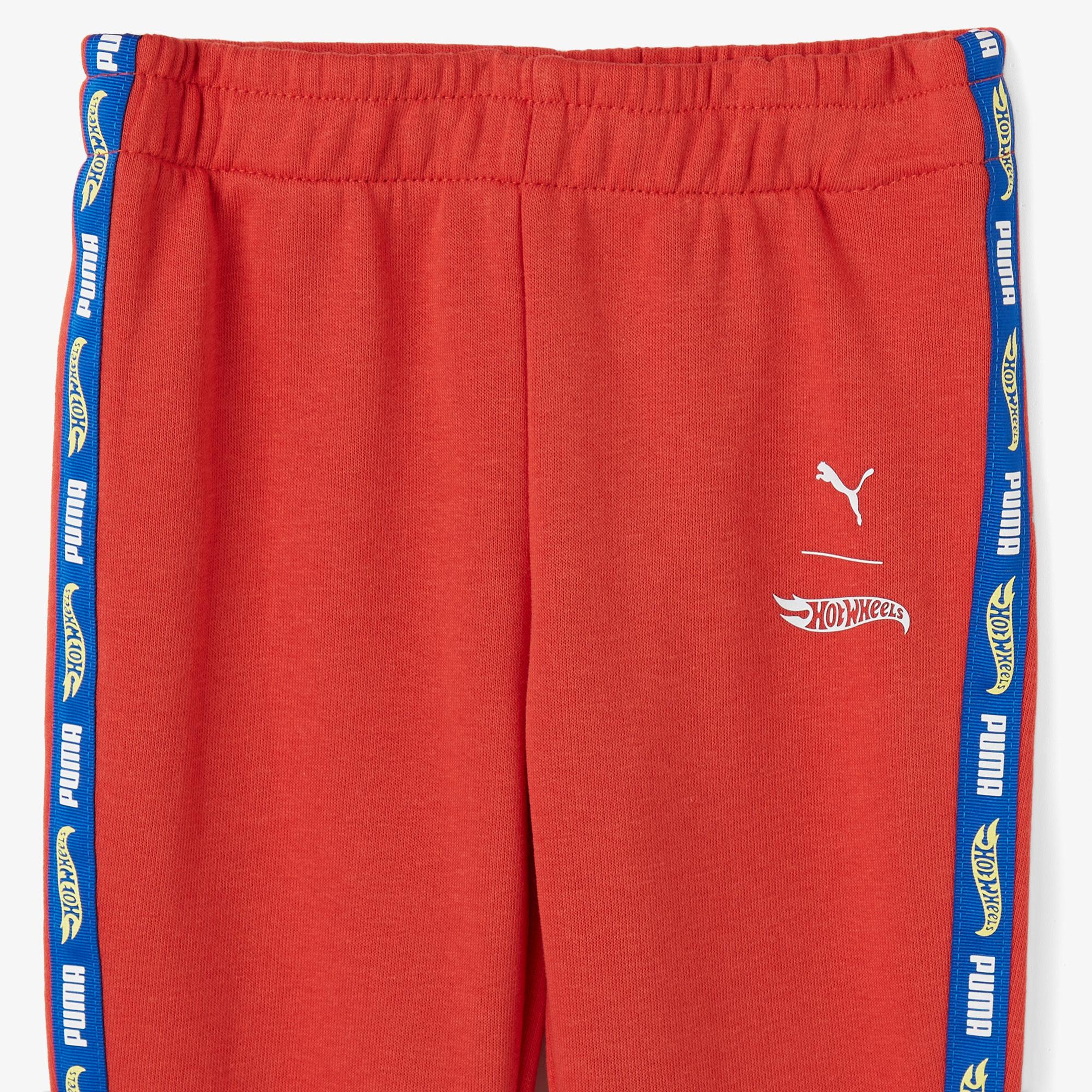 Puma X Hot Wheels Bebek Kırmızı Eşofman Takımı
