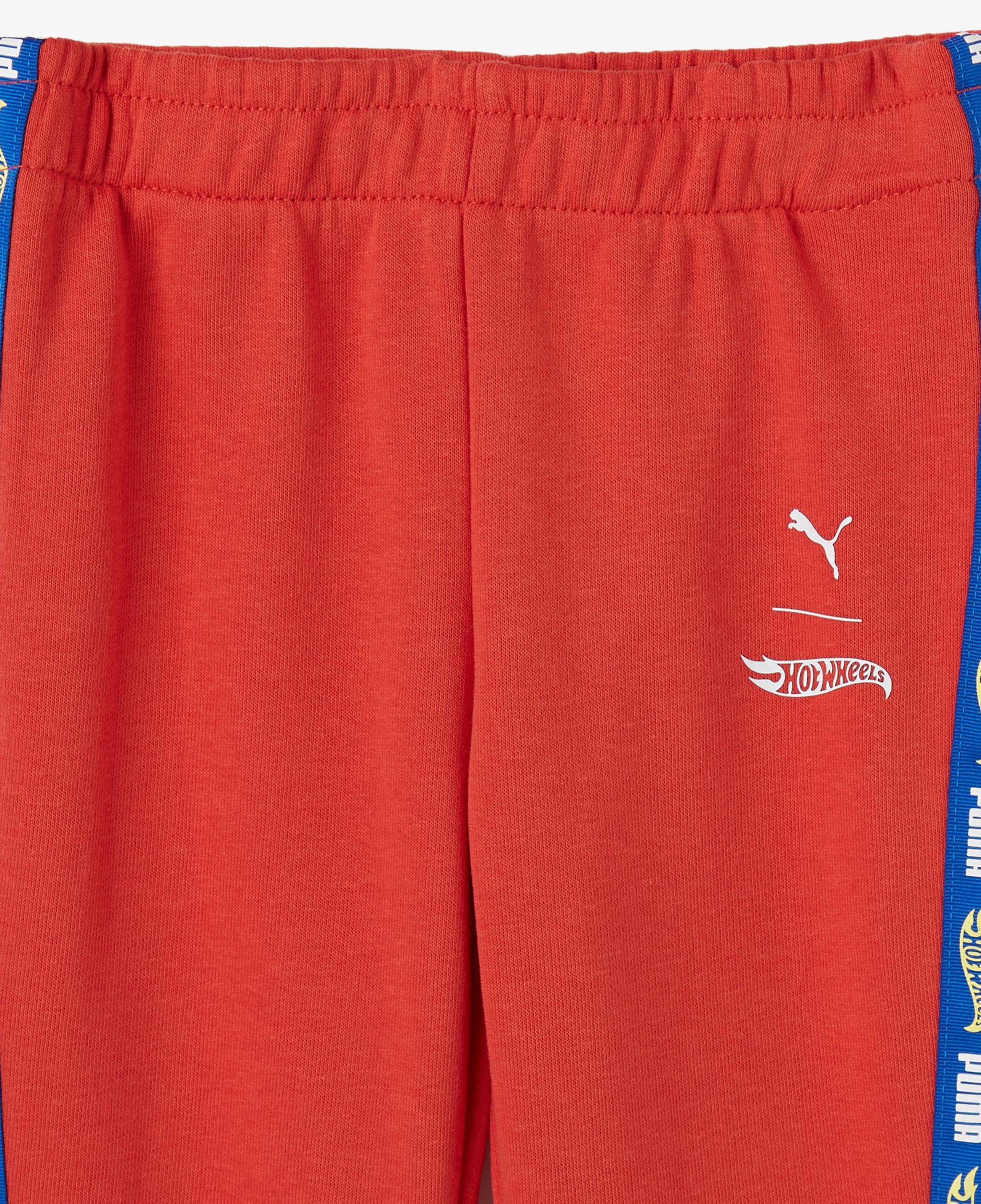 Puma X Hot Wheels Bebek Kırmızı Eşofman Takımı