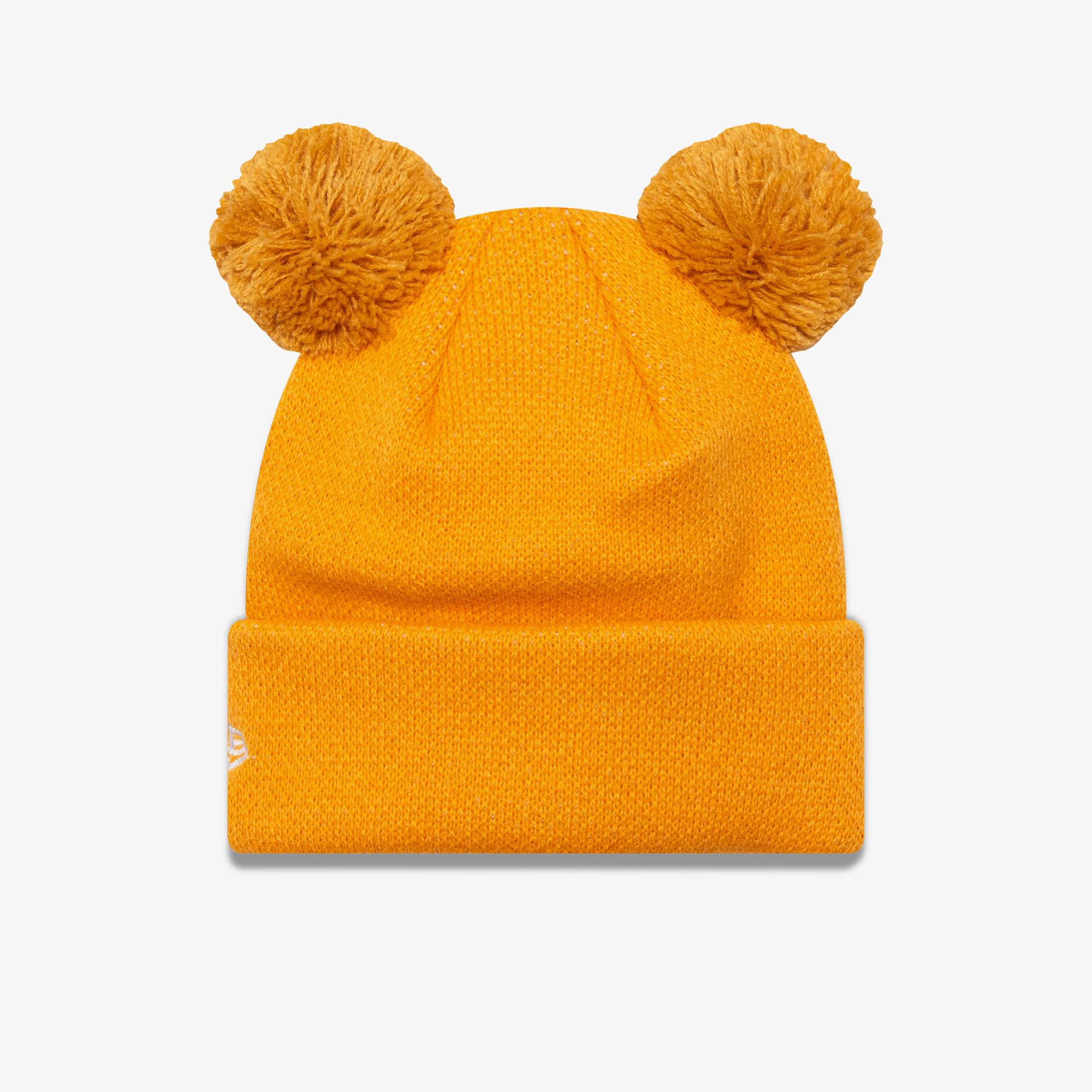 New Era Tod Animal Pom Neyyan Wam Çocuk Sarı Bere