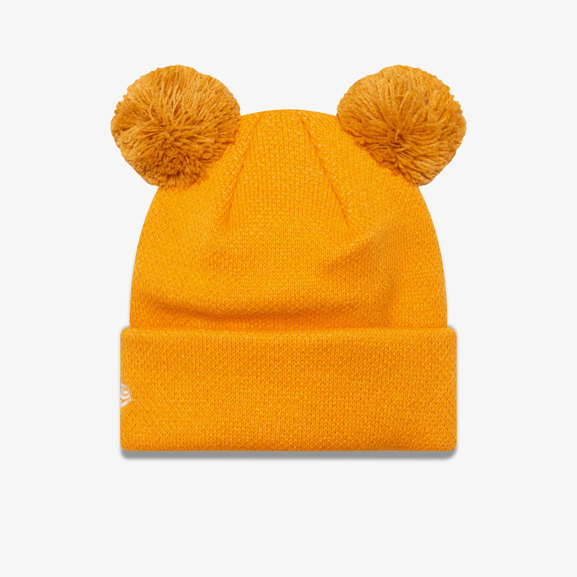 New Era Tod Animal Pom Neyyan Wam Çocuk Sarı Bere