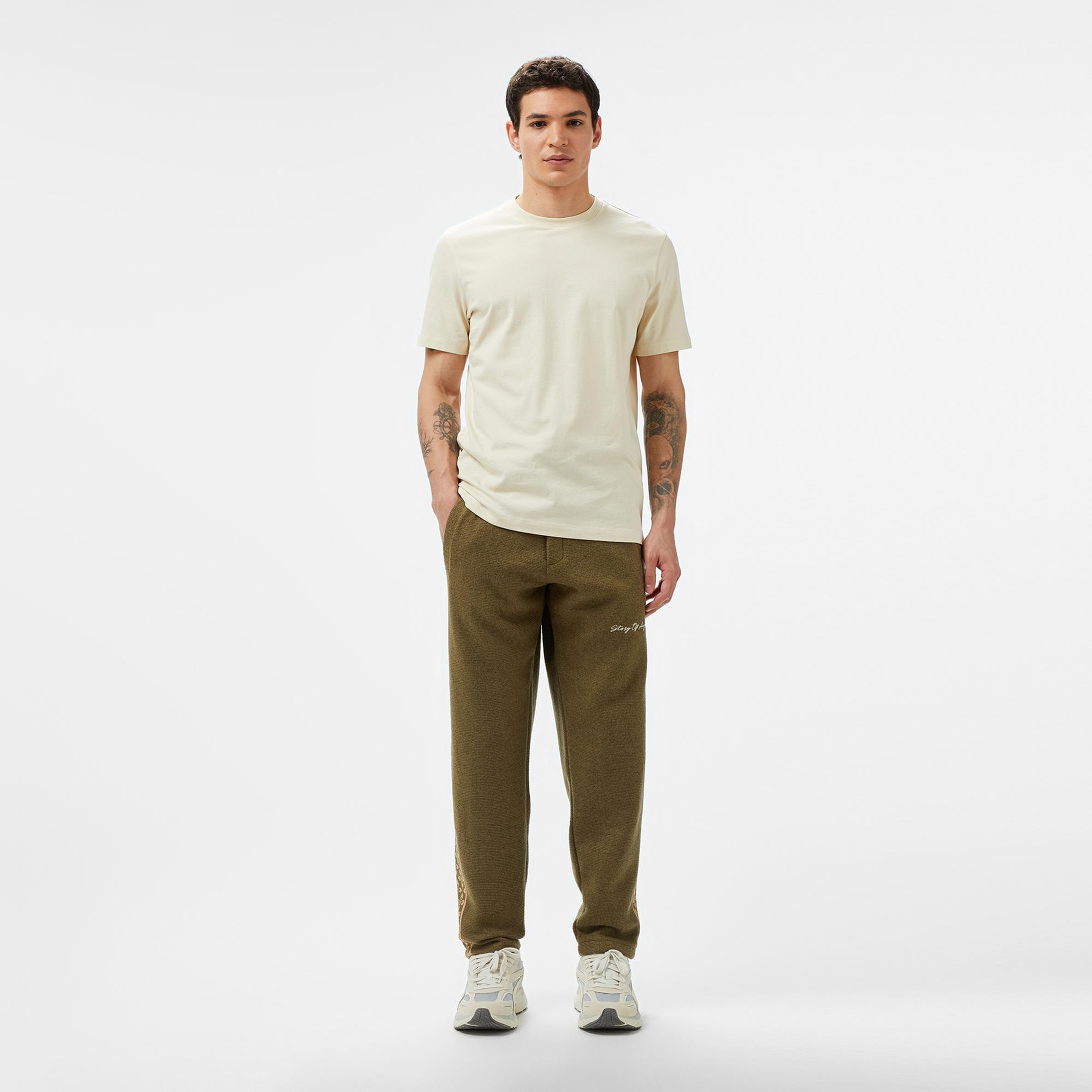 Story of Angels SOA Dream Wool Yeşil Erkek Pantolon