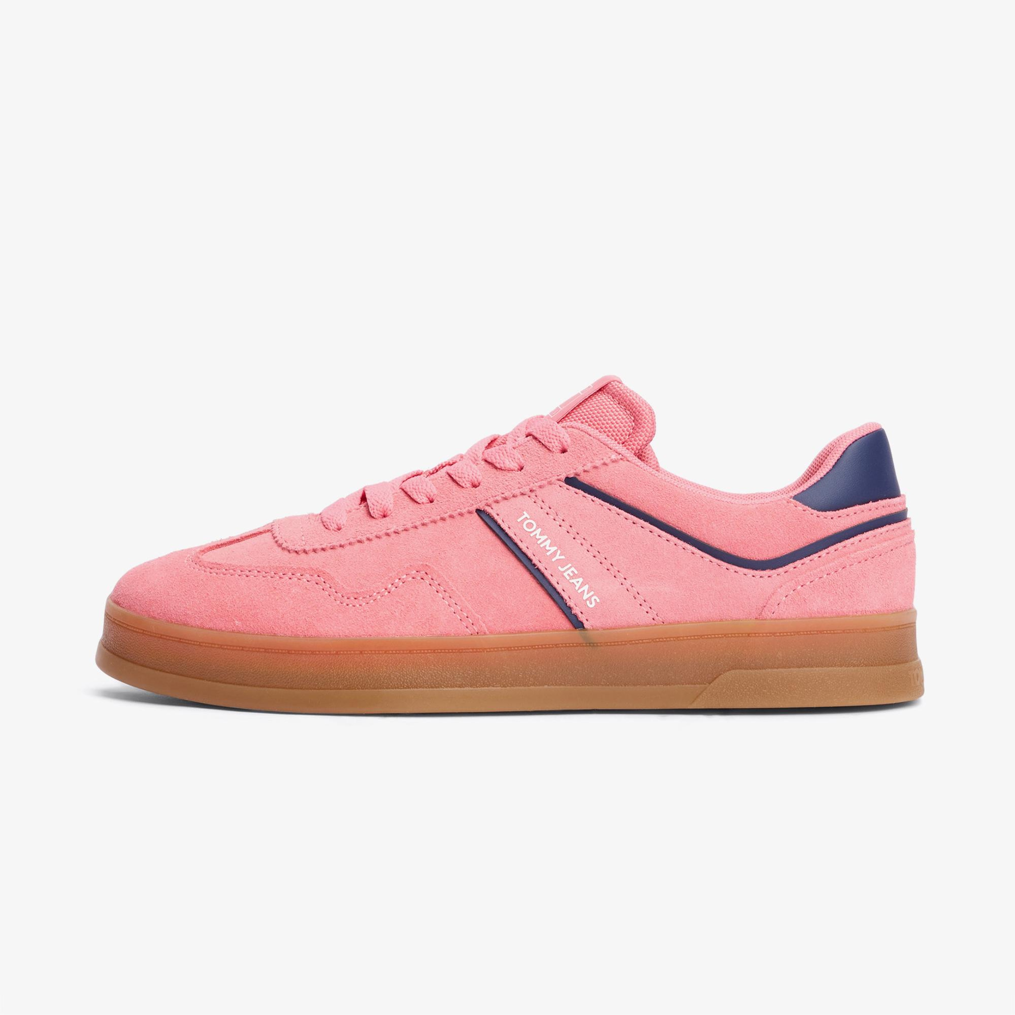 Tommy Hilfiger The Greenwich Suede Kadın Pembe Sneaker