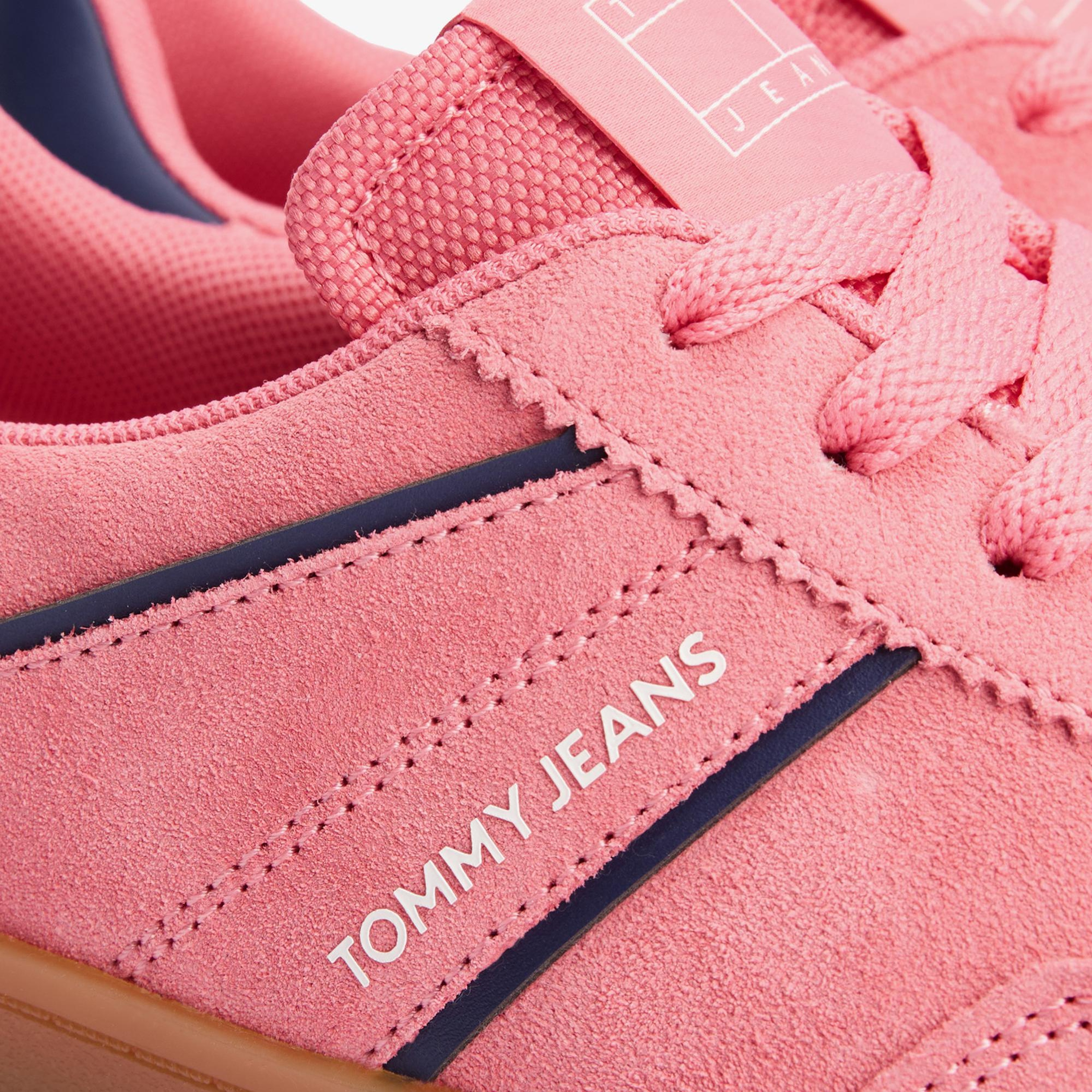 Tommy Hilfiger The Greenwich Suede Kadın Pembe Sneaker