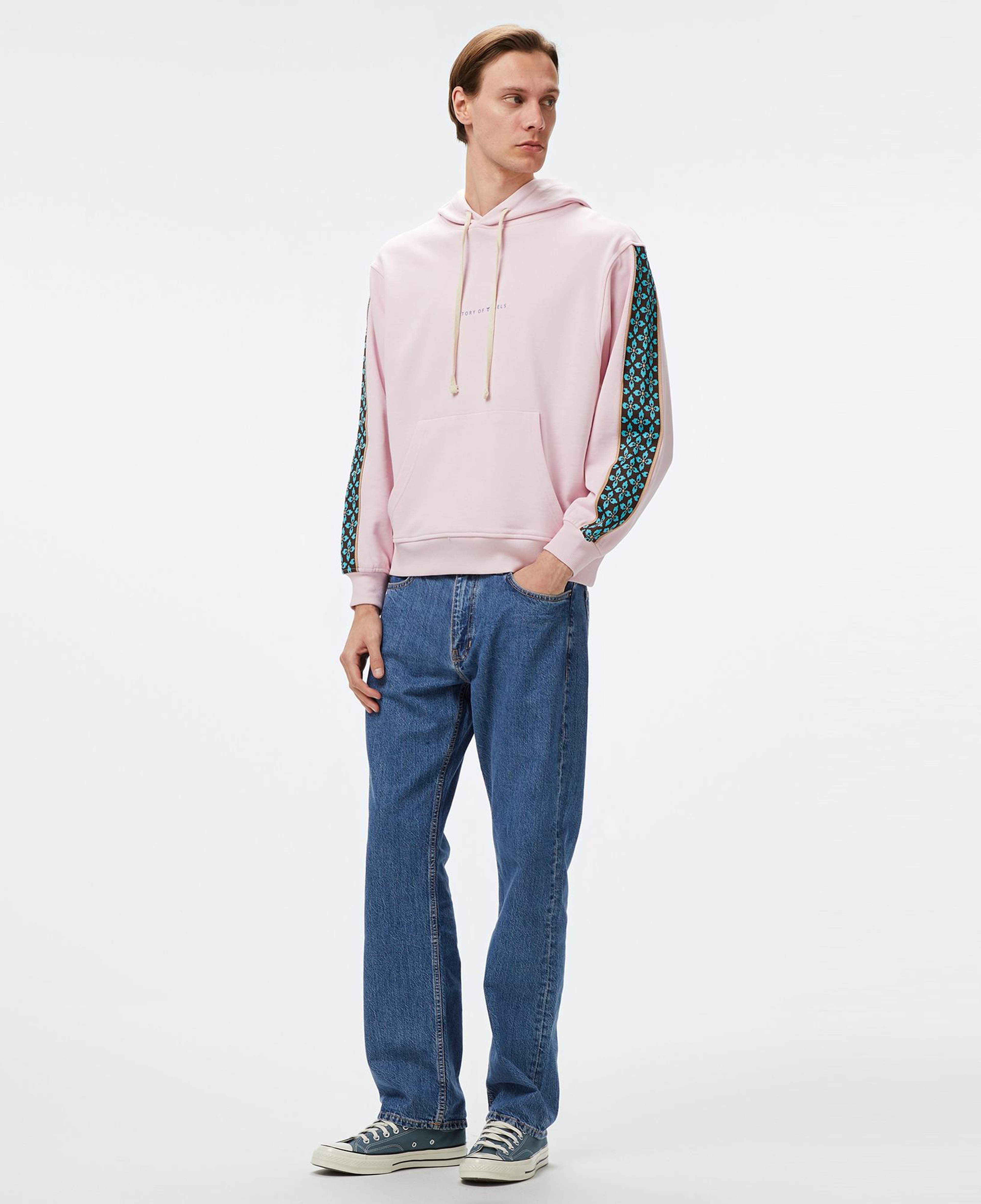 Story Of Angels Budha Dream Romance Erkek Pembe Sweatshirt