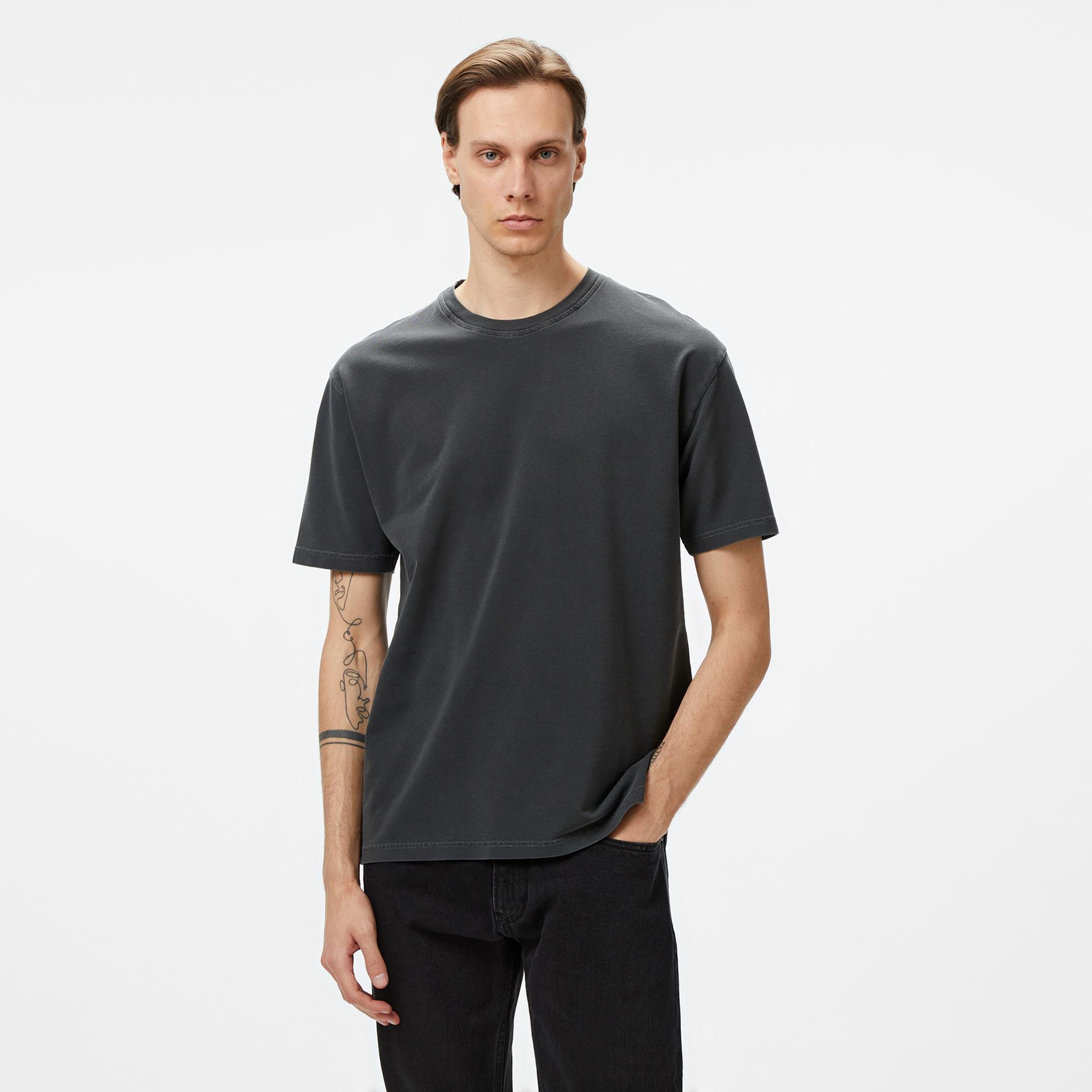 The Stay Line Tsls8Uge04 Erkek Gri T-Shirt