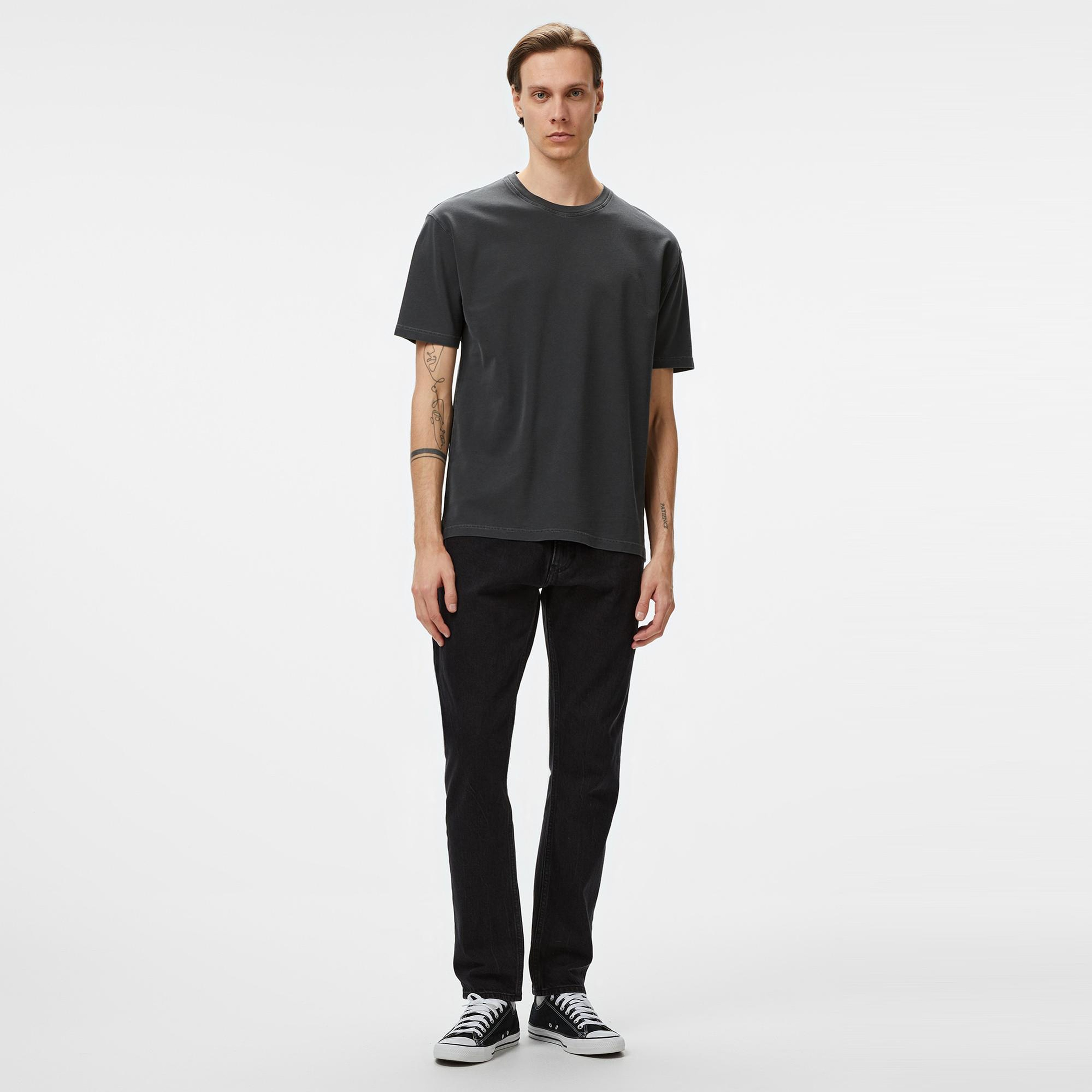 The Stay Line Tsls8Uge04 Erkek Gri T-Shirt