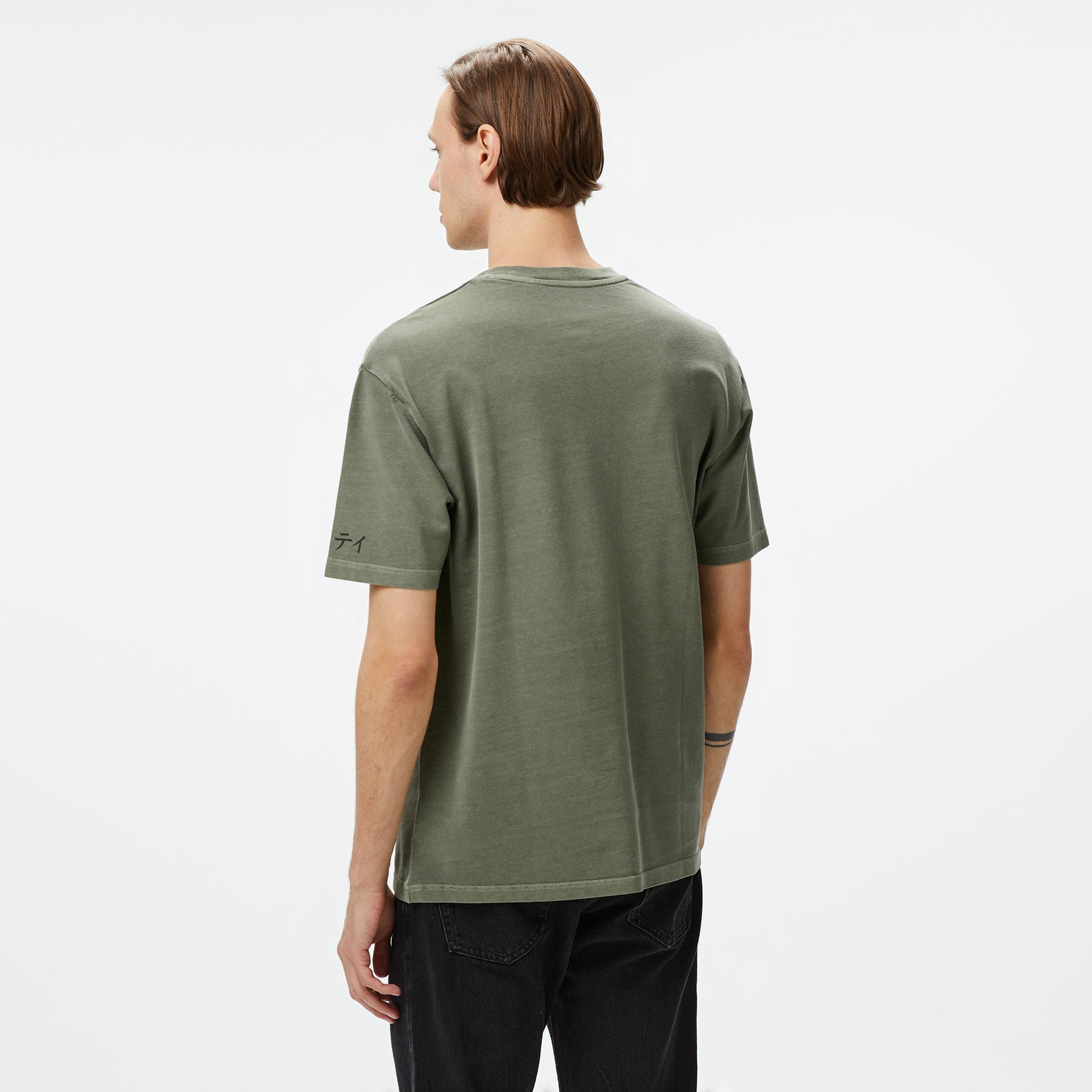 The Stay Line Tsls8Uge04 Erkek Yeşil T-Shirt