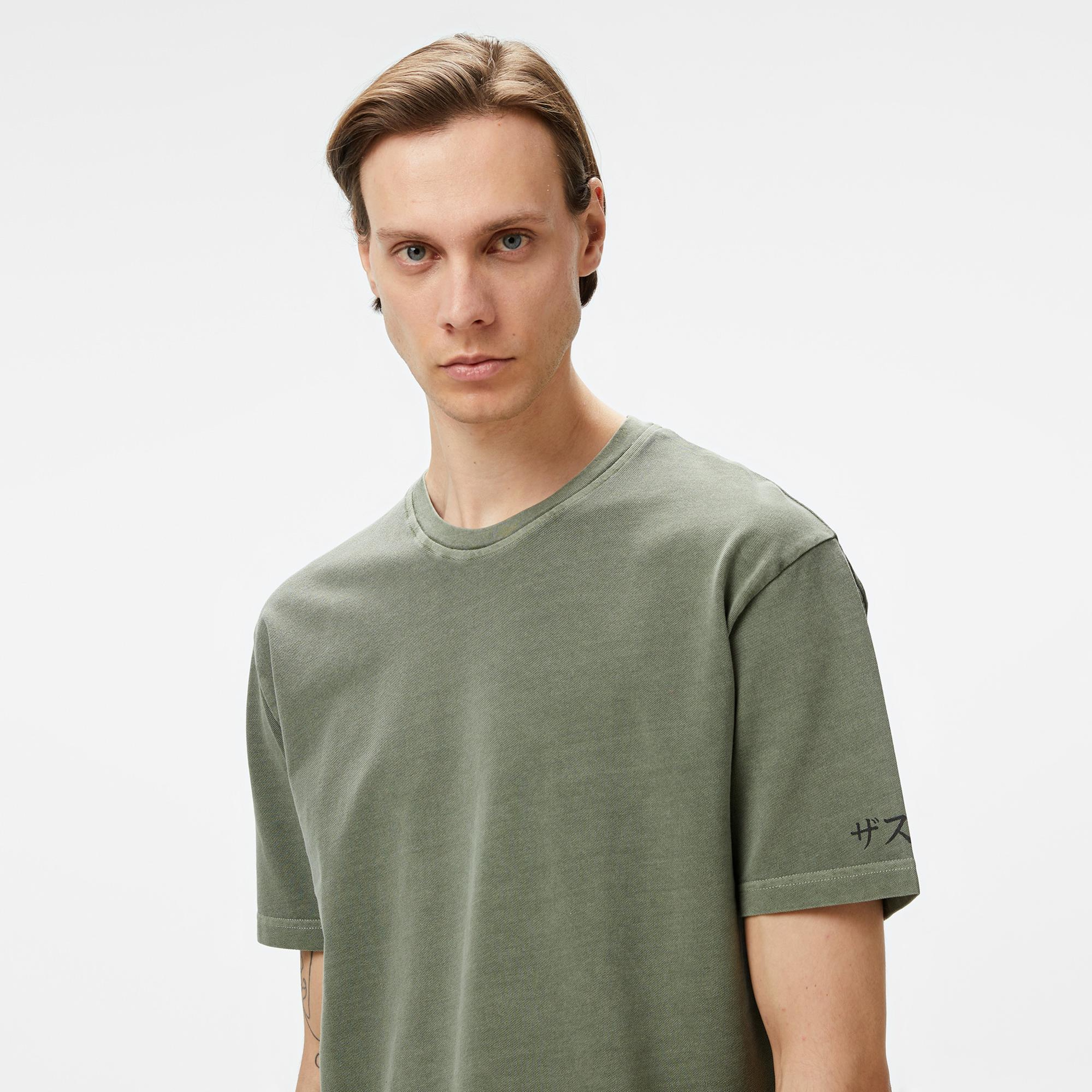 The Stay Line Tsls8Uge04 Erkek Yeşil T-Shirt