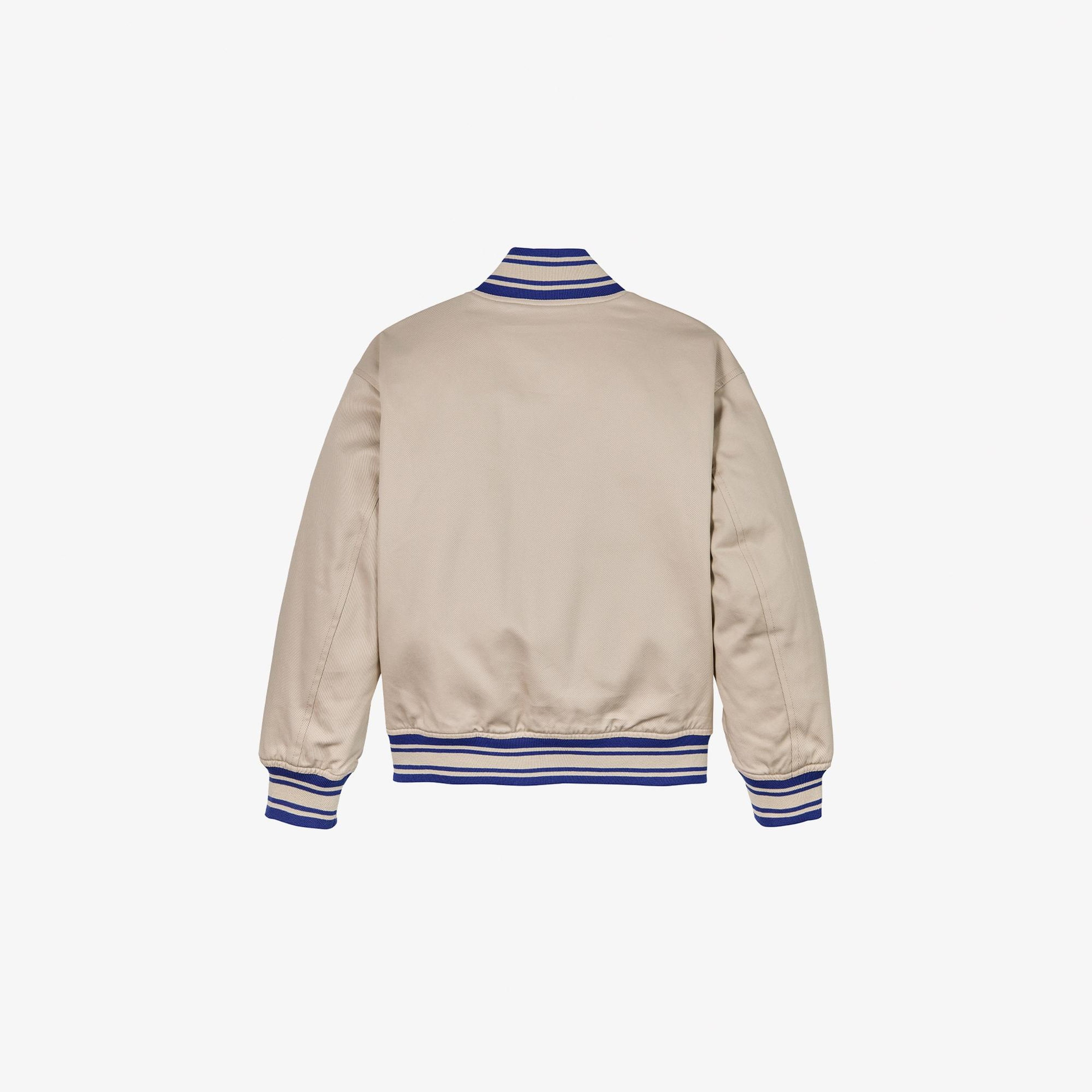 Tommy Hilfiger Twill Badge Varsity Çocuk Bej Ceket