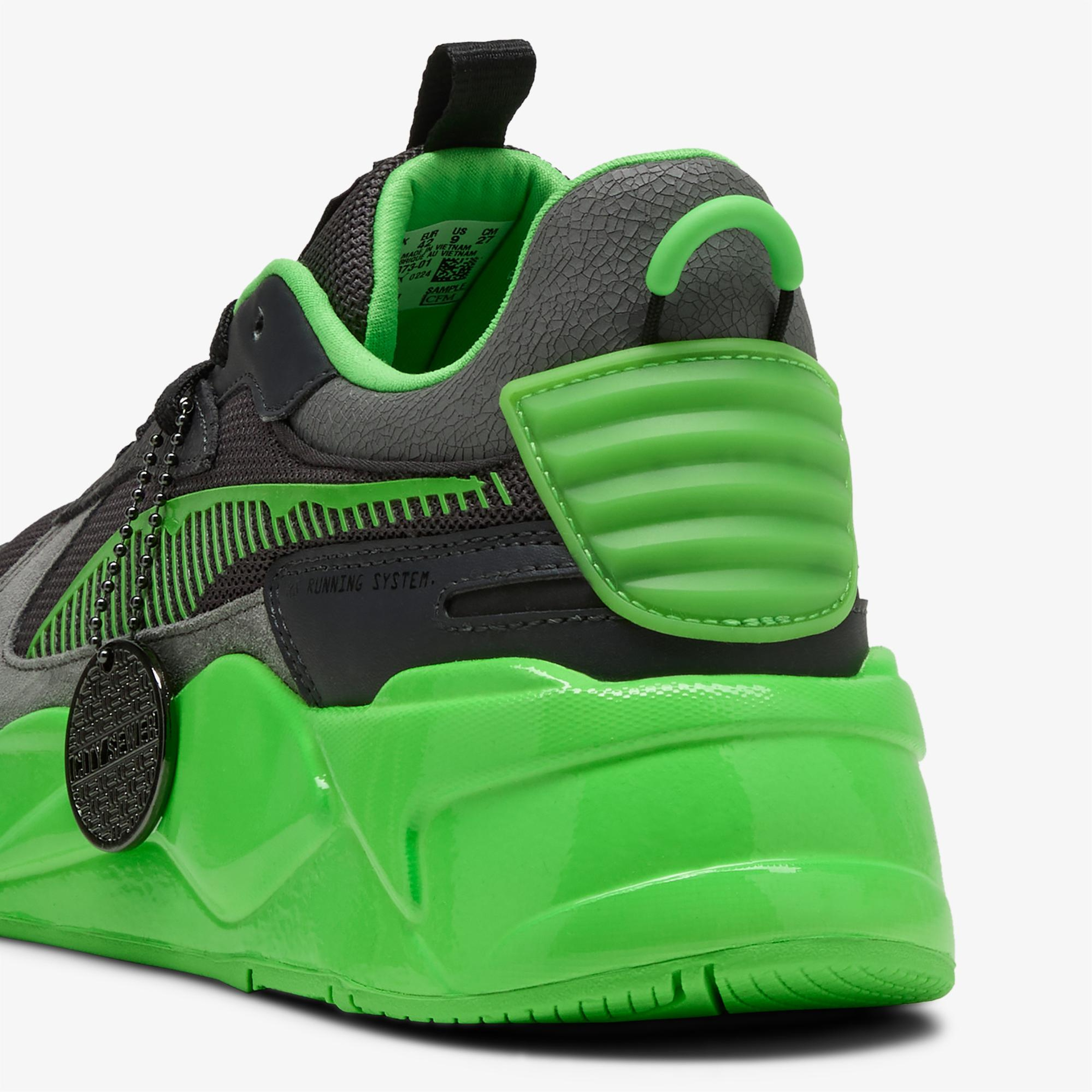 Puma Rs-X Tmnt Kadın Siyah Spor Ayakkabı