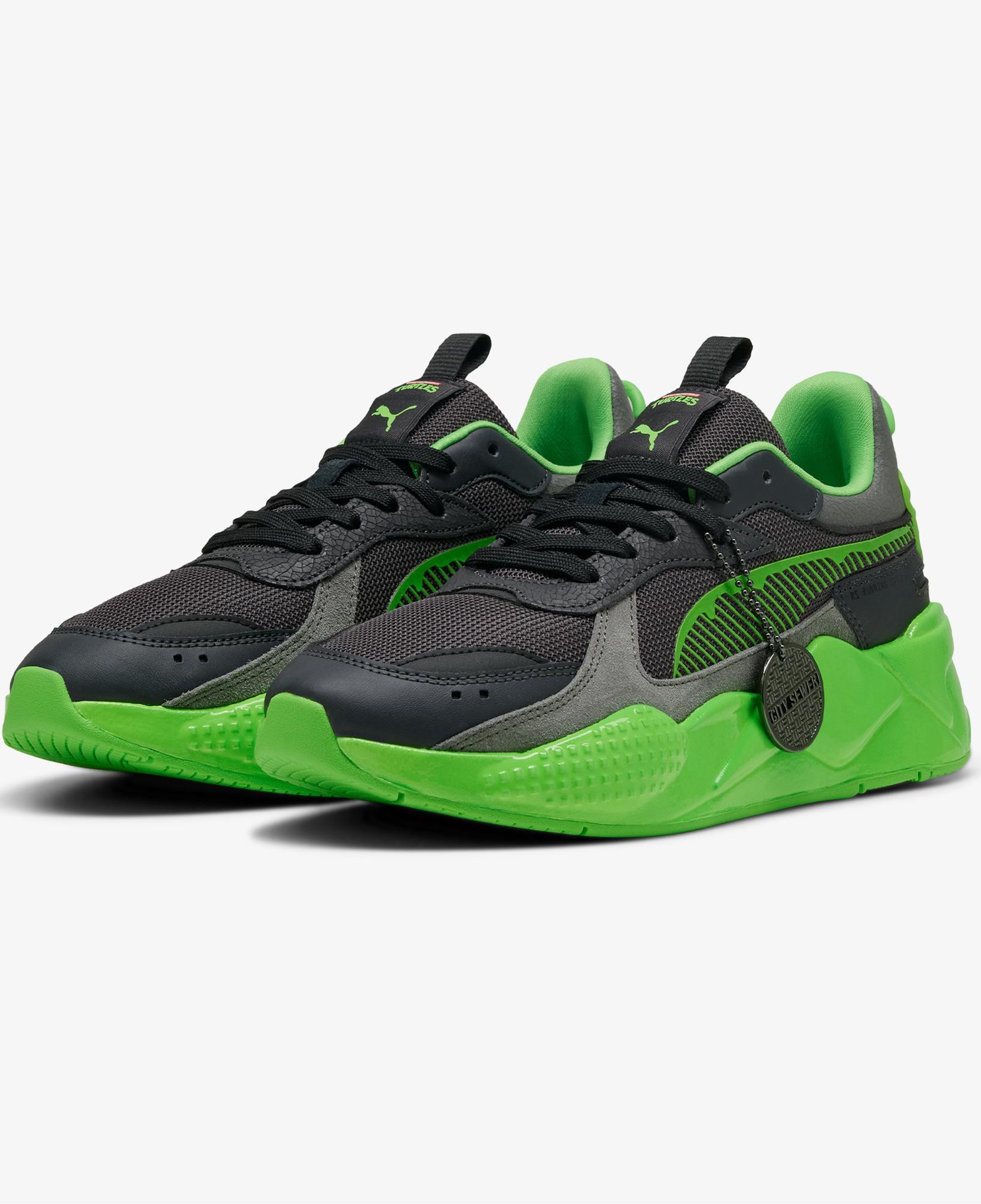 Puma Rs-X Tmnt Kadın Siyah Spor Ayakkabı