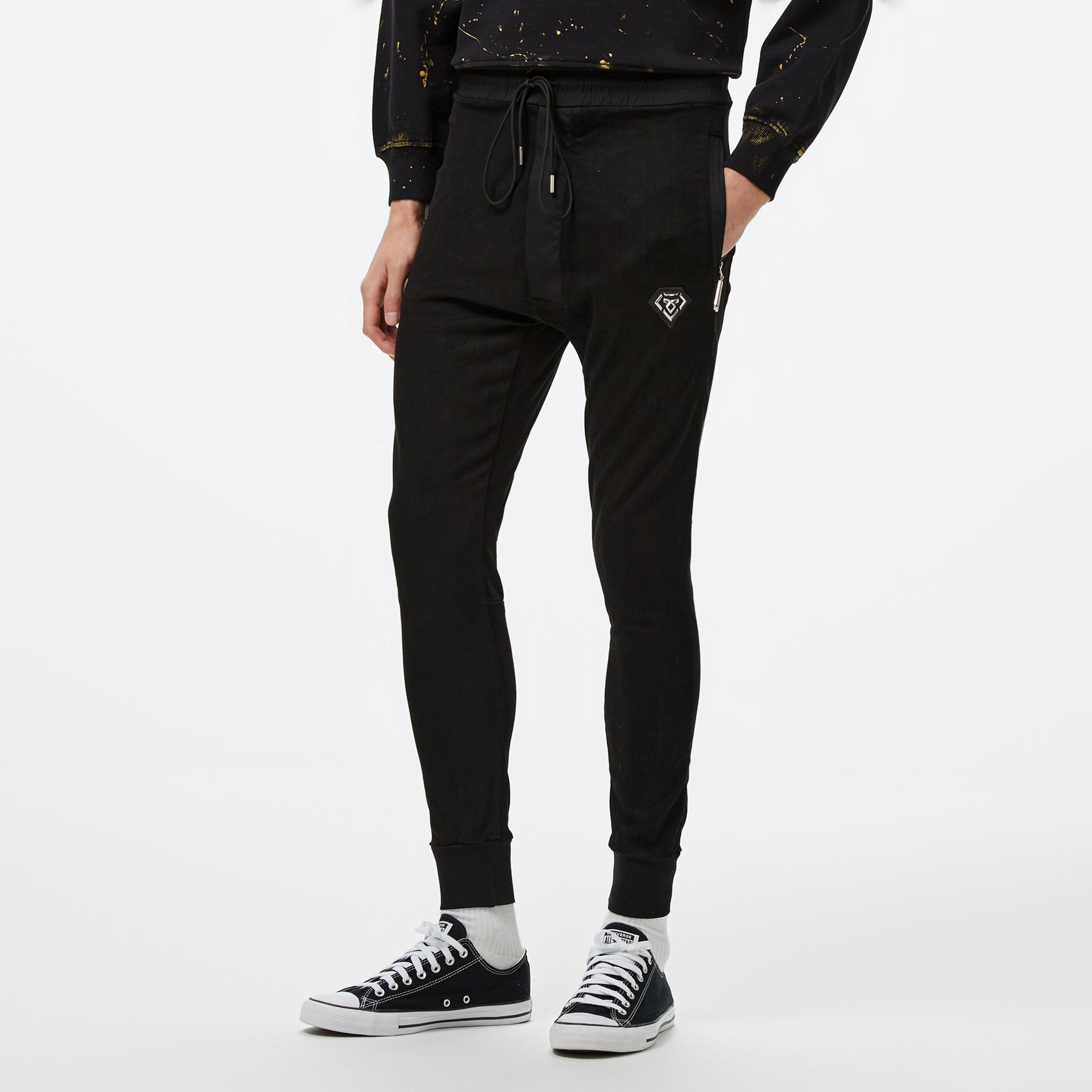 Story Of Angels Soa Dream Slim Shalvar Jogger Erkek Siyah Pantolon