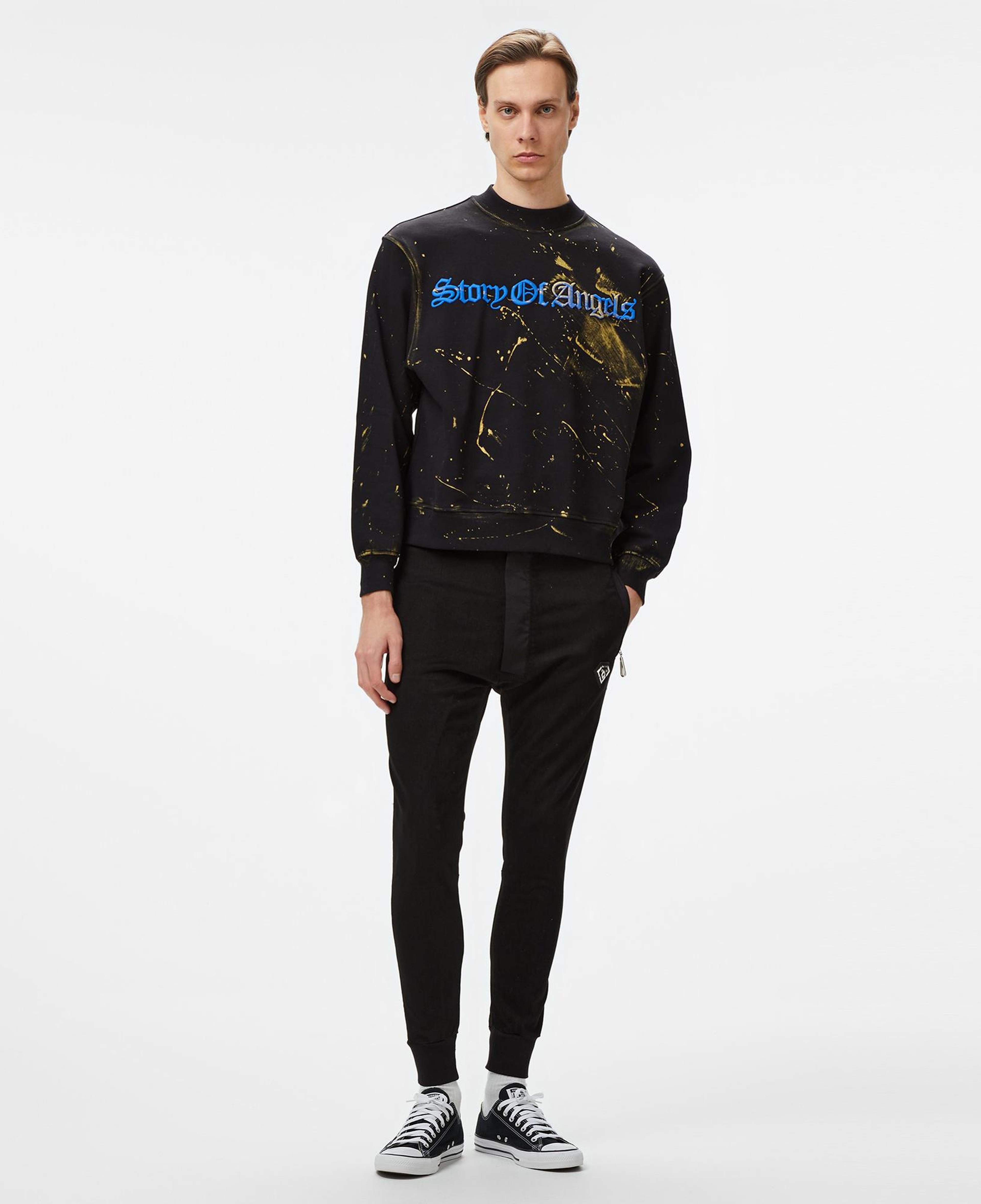 Story Of Angels Soa Dream Slim Shalvar Jogger Erkek Siyah Pantolon