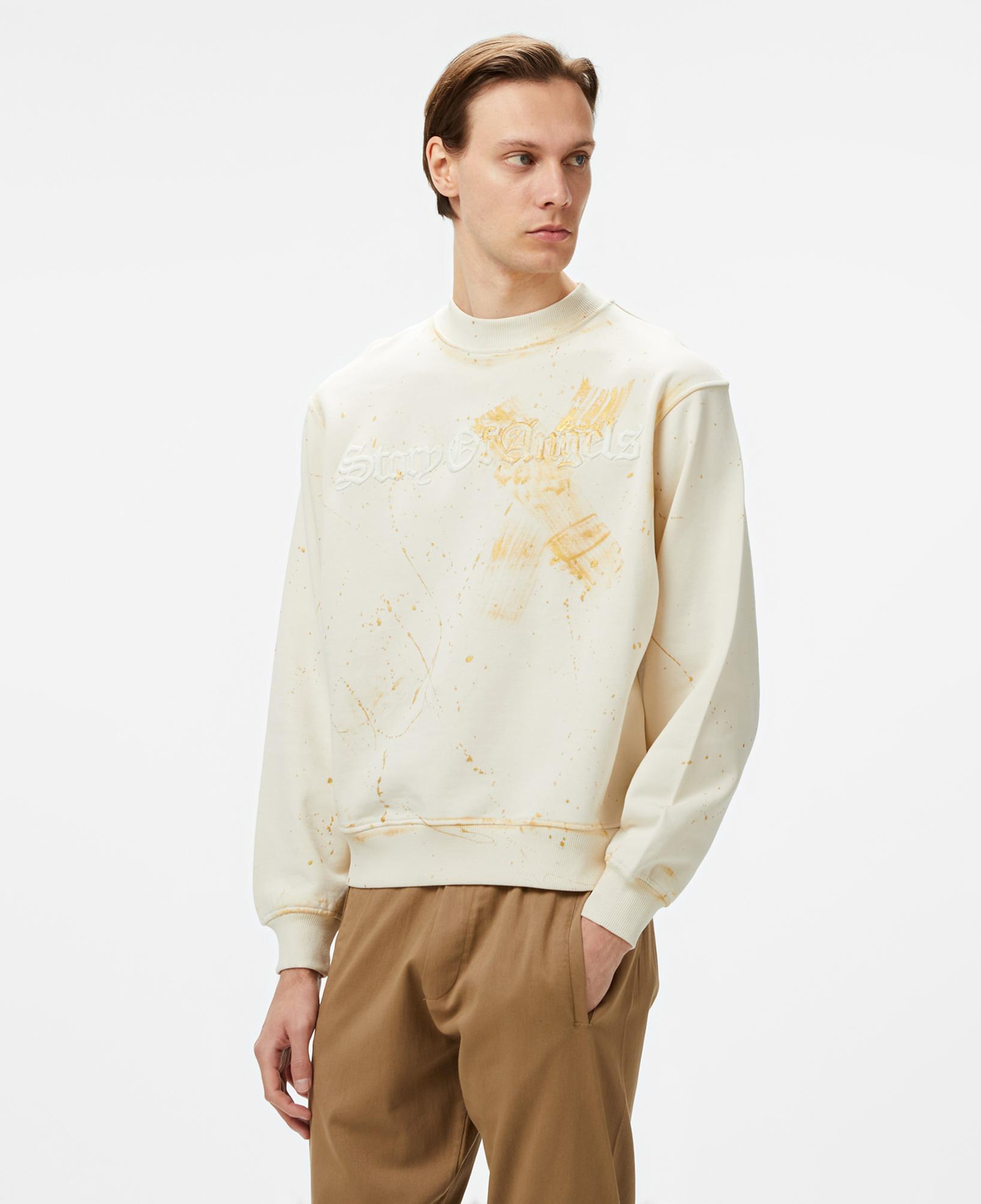 Story Of Angels Budha Dream Erkek Krem Sweatshirt