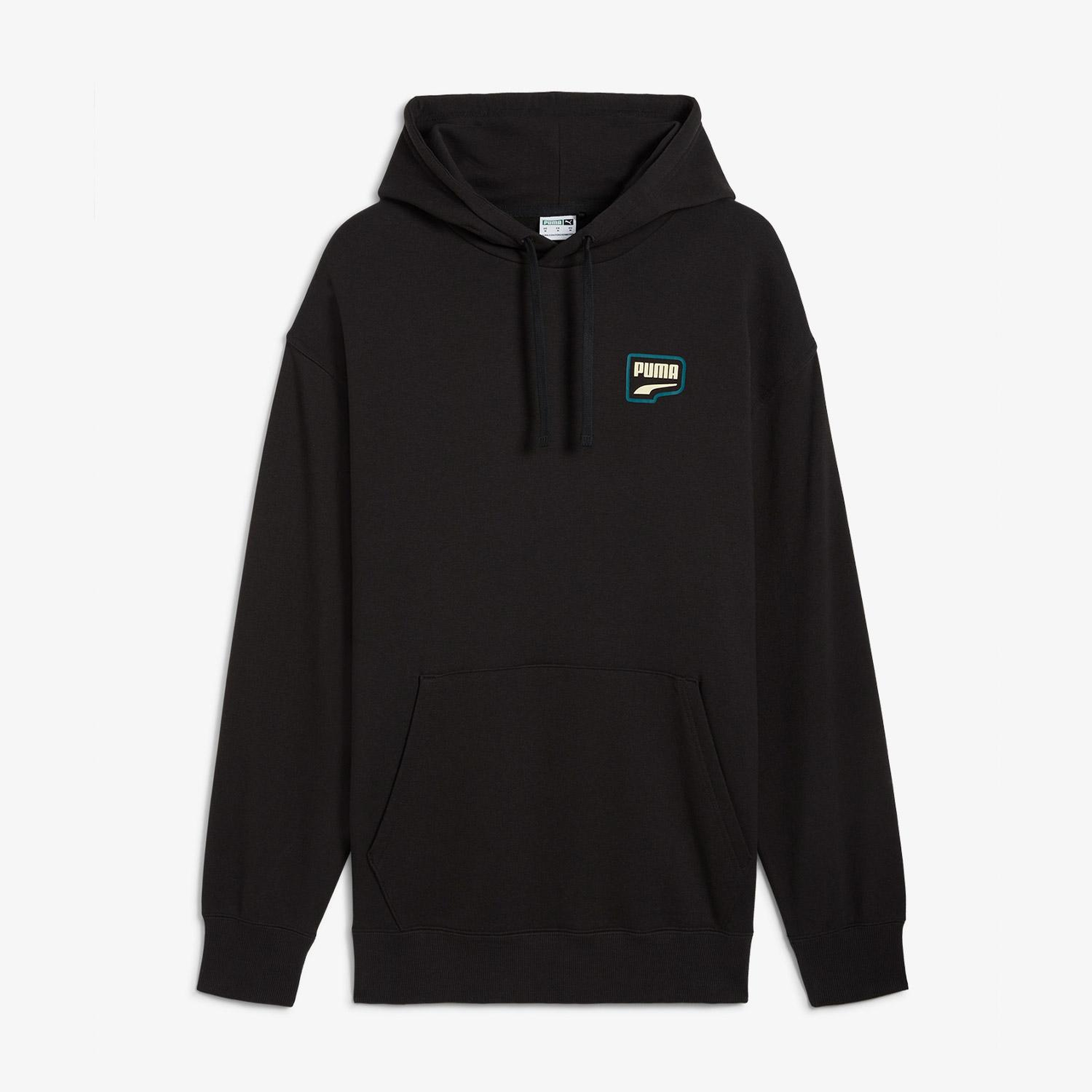 Puma Downtown Graphic Hoodie Unisex Siyah Hoodie