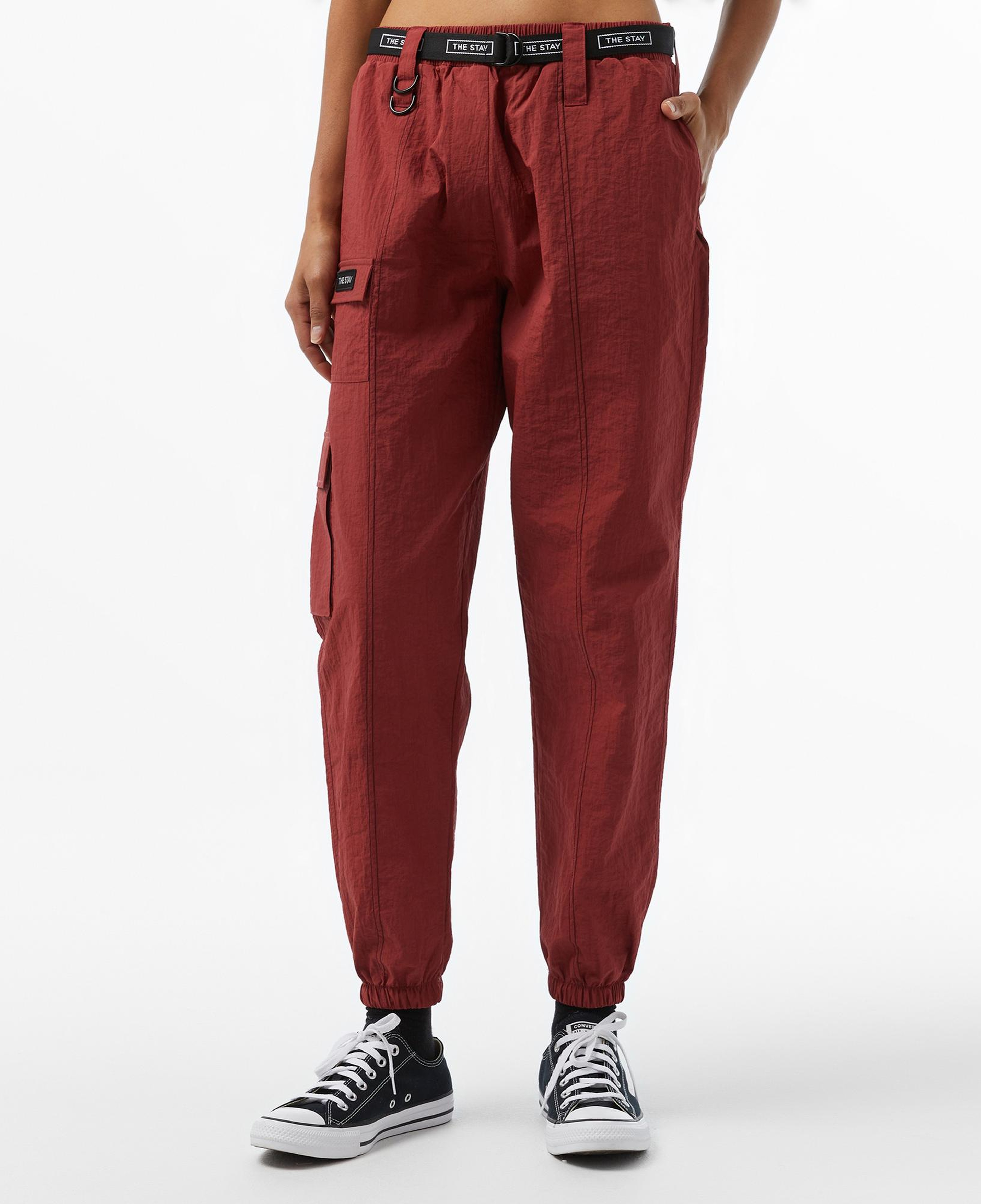 The Stay Line Tsls3Agk02 Kadın Bordo Pantolon