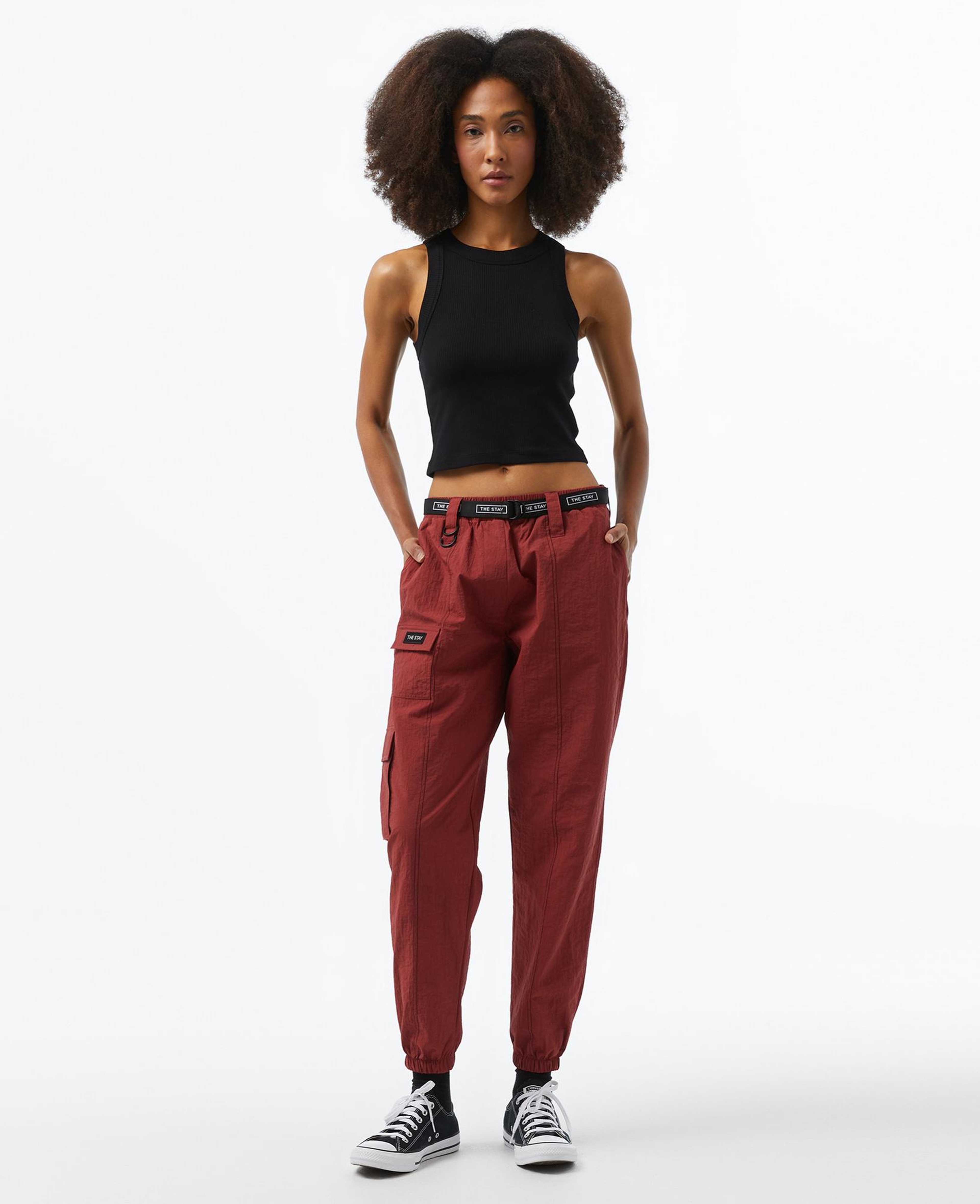 The Stay Line Tsls3Agk02 Kadın Bordo Pantolon