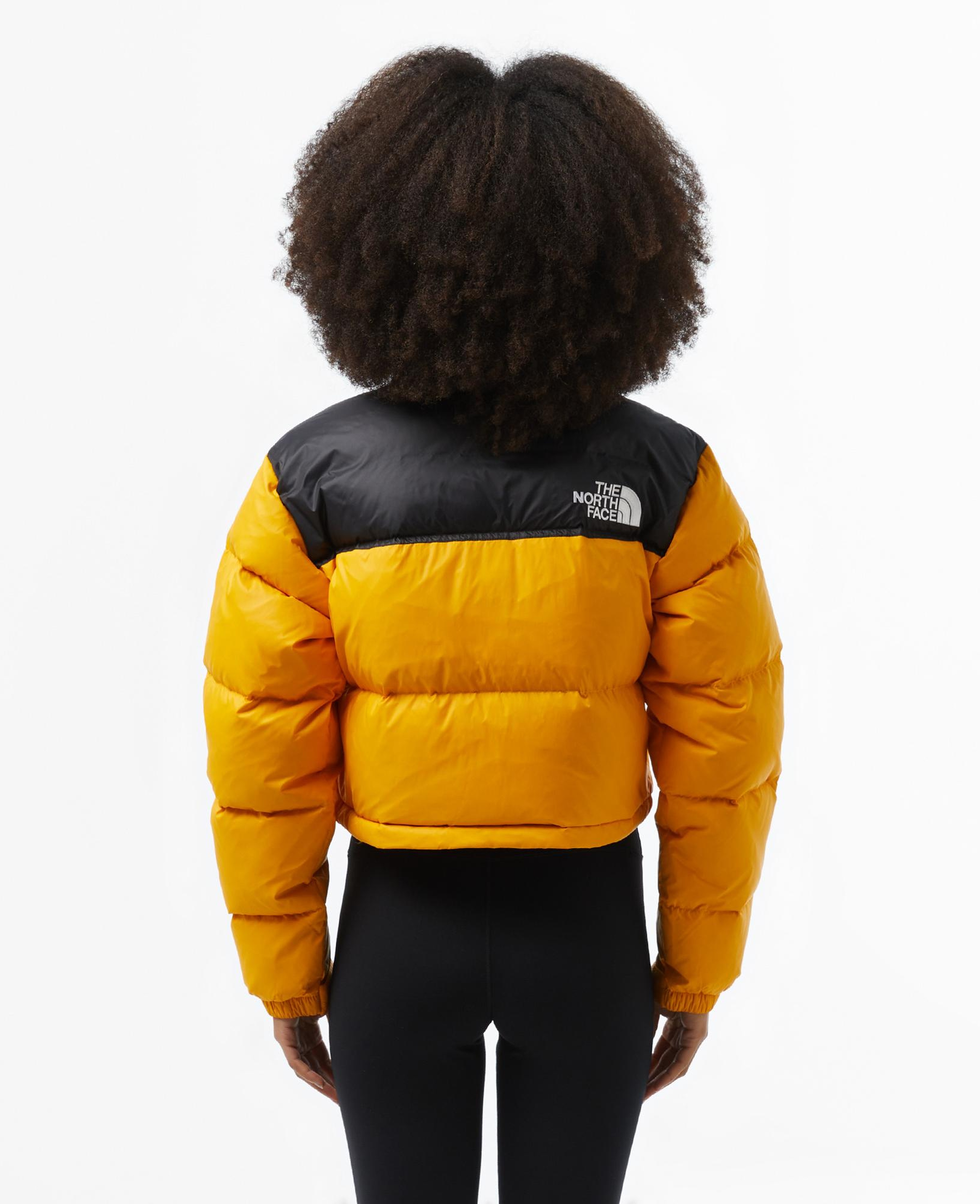 The North Face Nuptse Kadın Kısa Sarı Ceket