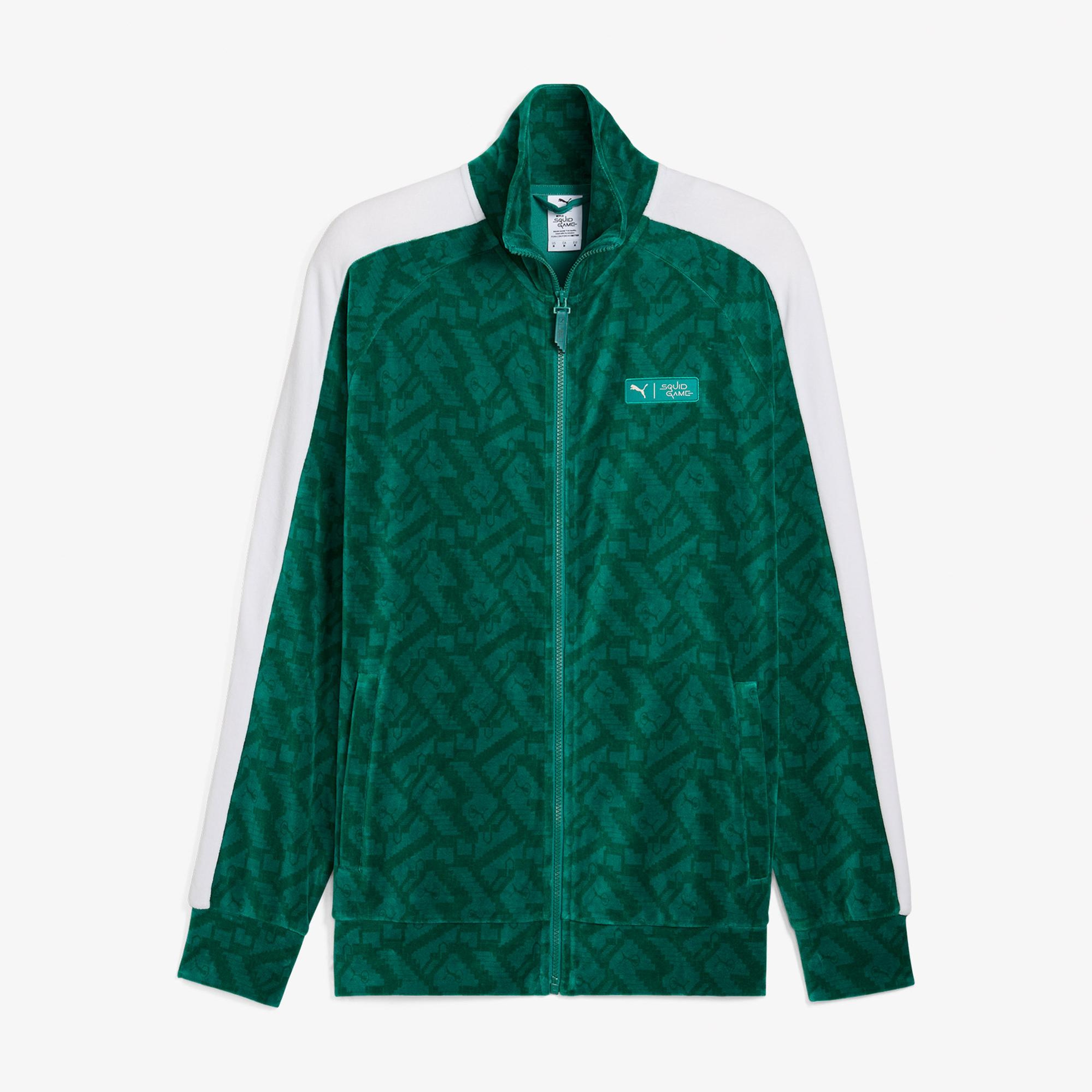 Puma X Squid Game Erkek Yeşil Ceket