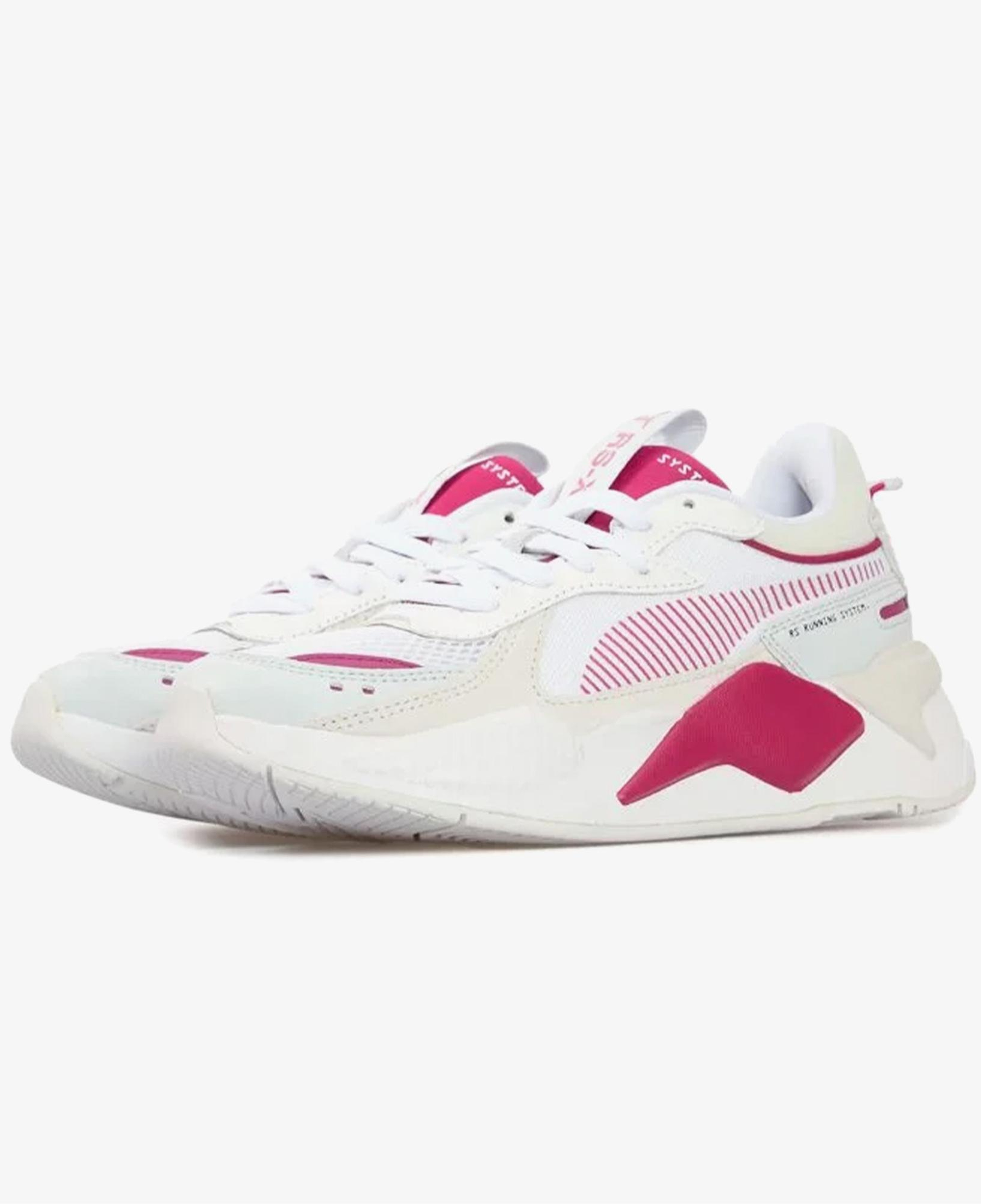 Puma Rs-X Reinvention Unisex Pembe Beyaz Spor Ayakkabı
