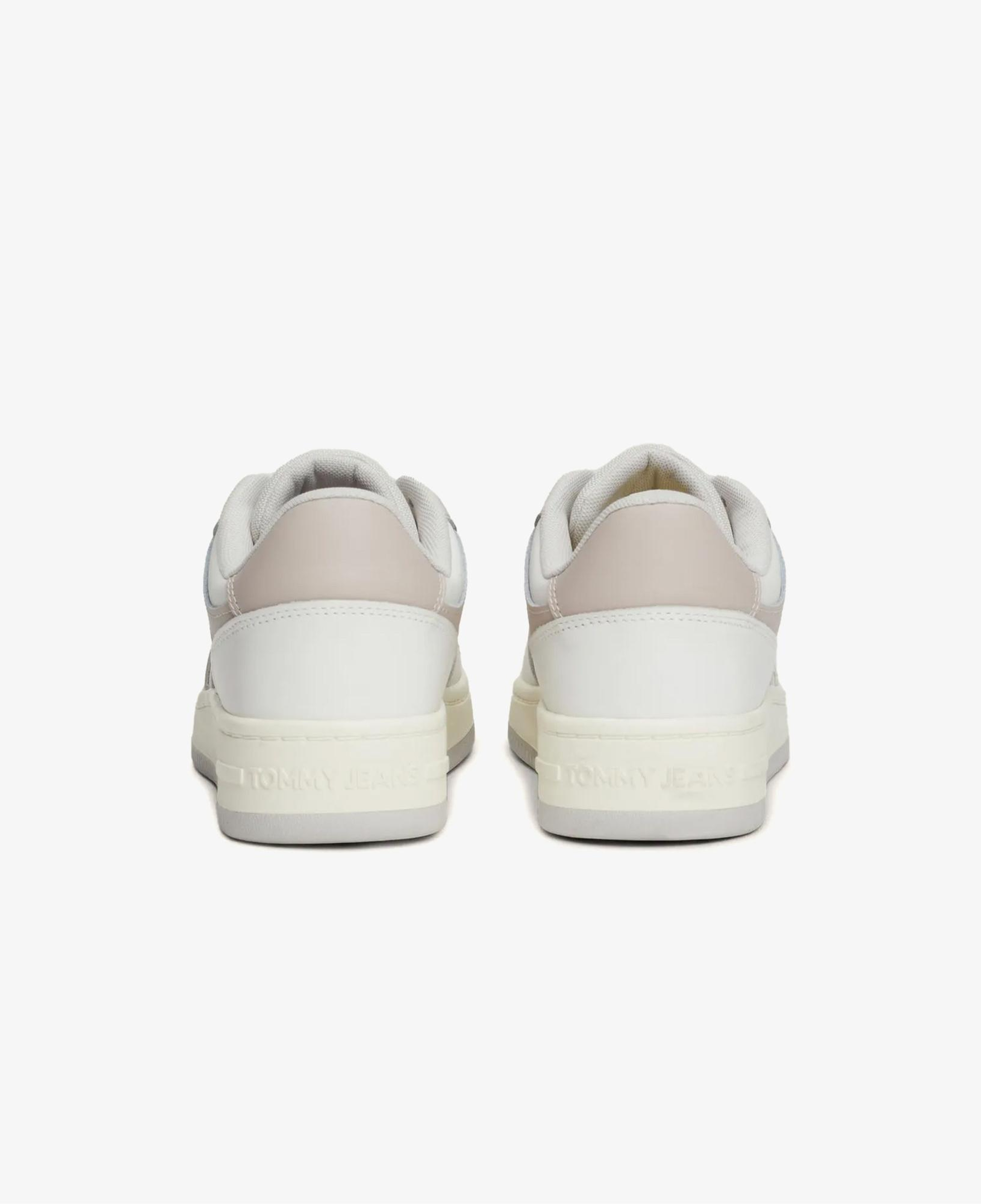 Tommy Jeans Retro Basket Tonal Kadın Gri Spor Ayakkabı
