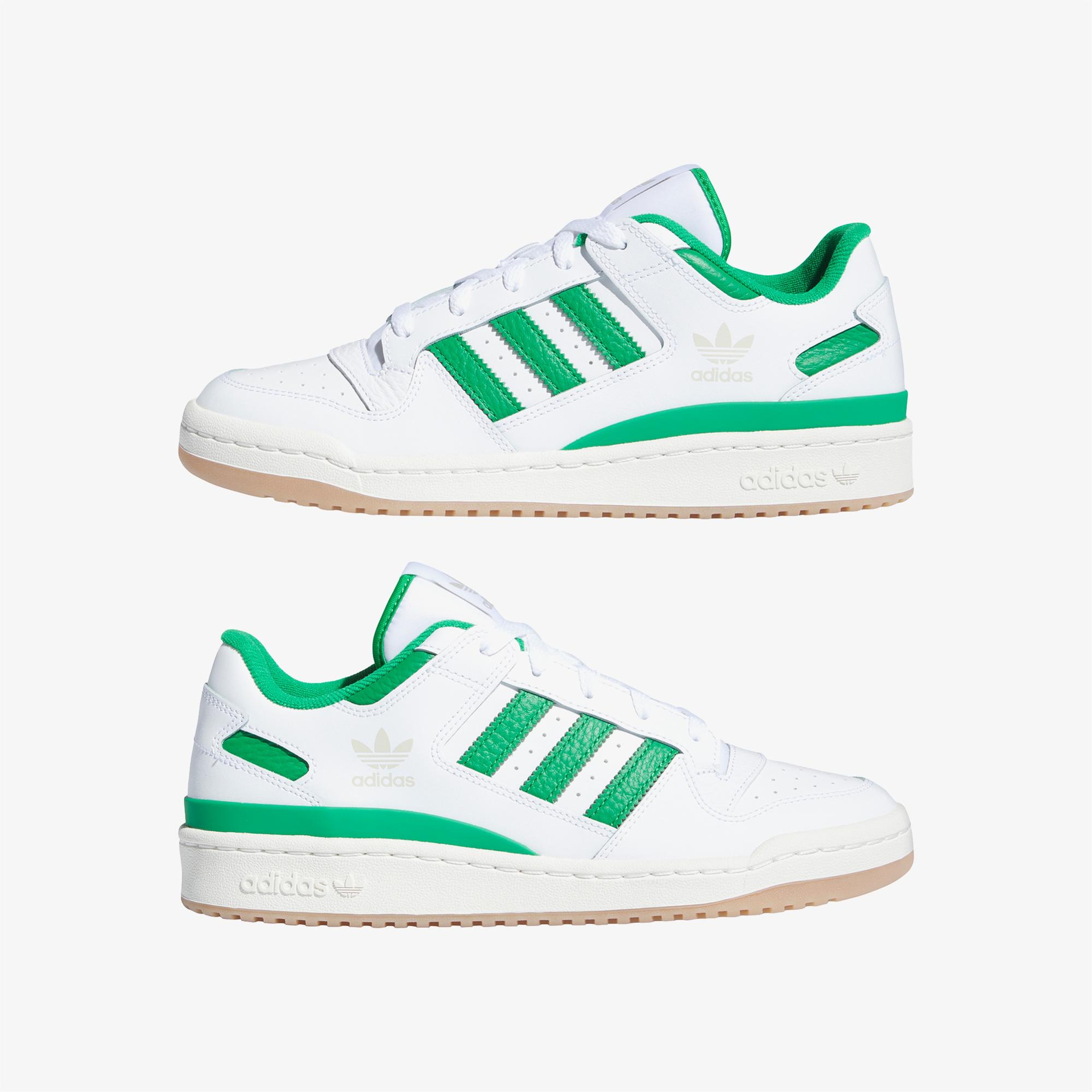 adidas Forum Low CL Erkek Beyaz Yeşil Spor Ayakkabı