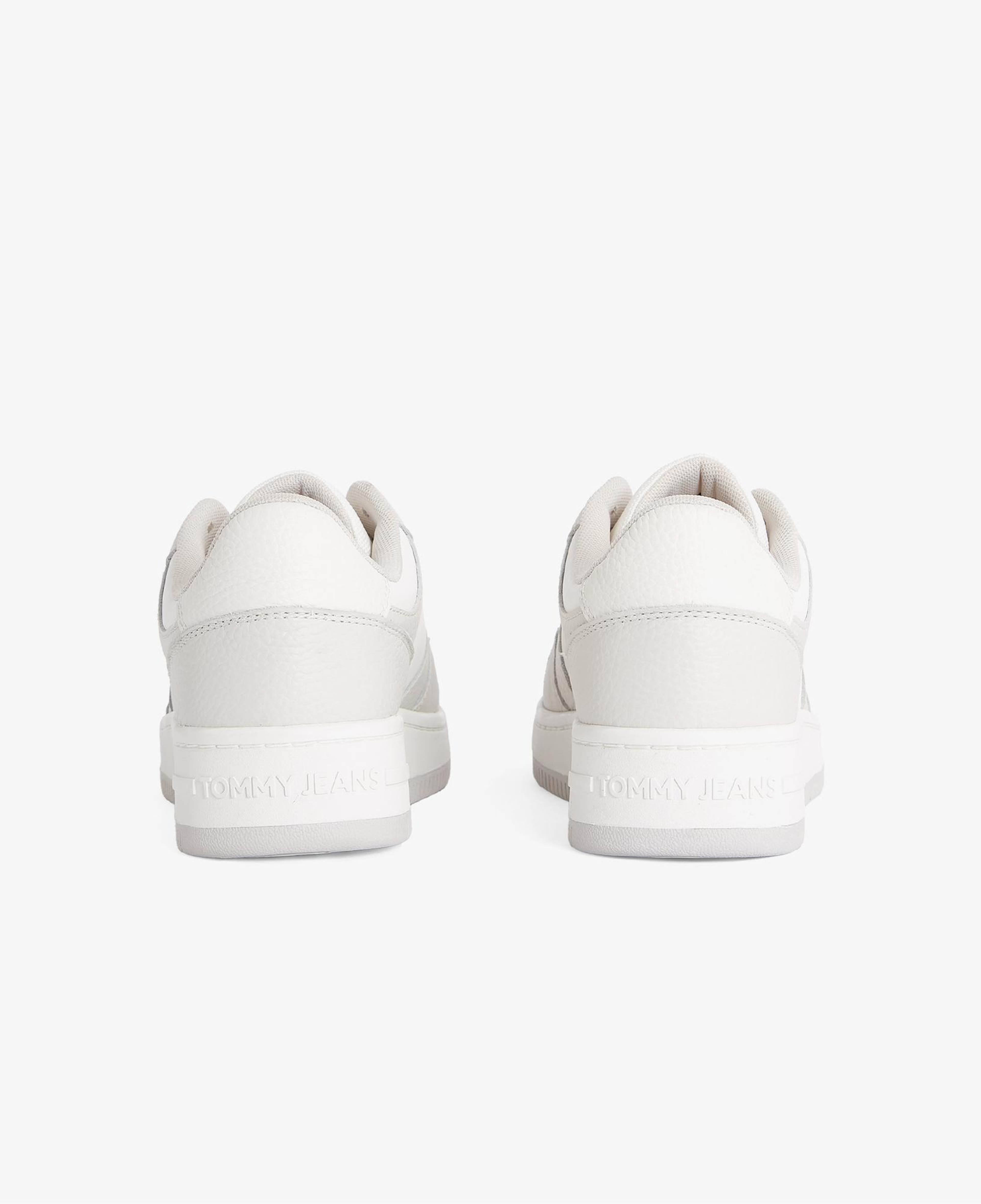 Tommy Hilfiger Tjm Retro Basket Cupsole Tumble Erkek Gri Spor Ayakkabı