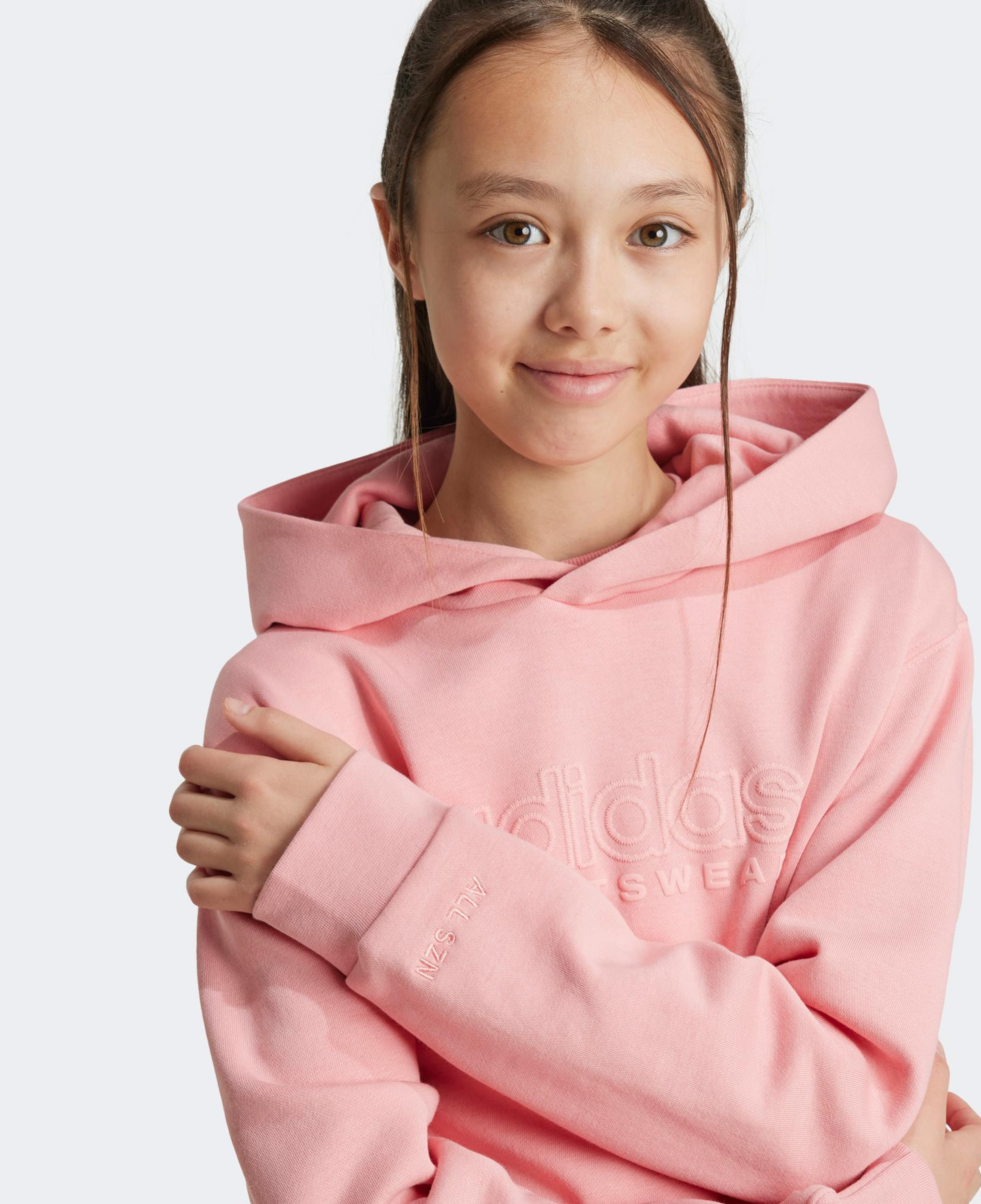 adidas J Szn Gfx Çocuk Pembe Sweatshirt