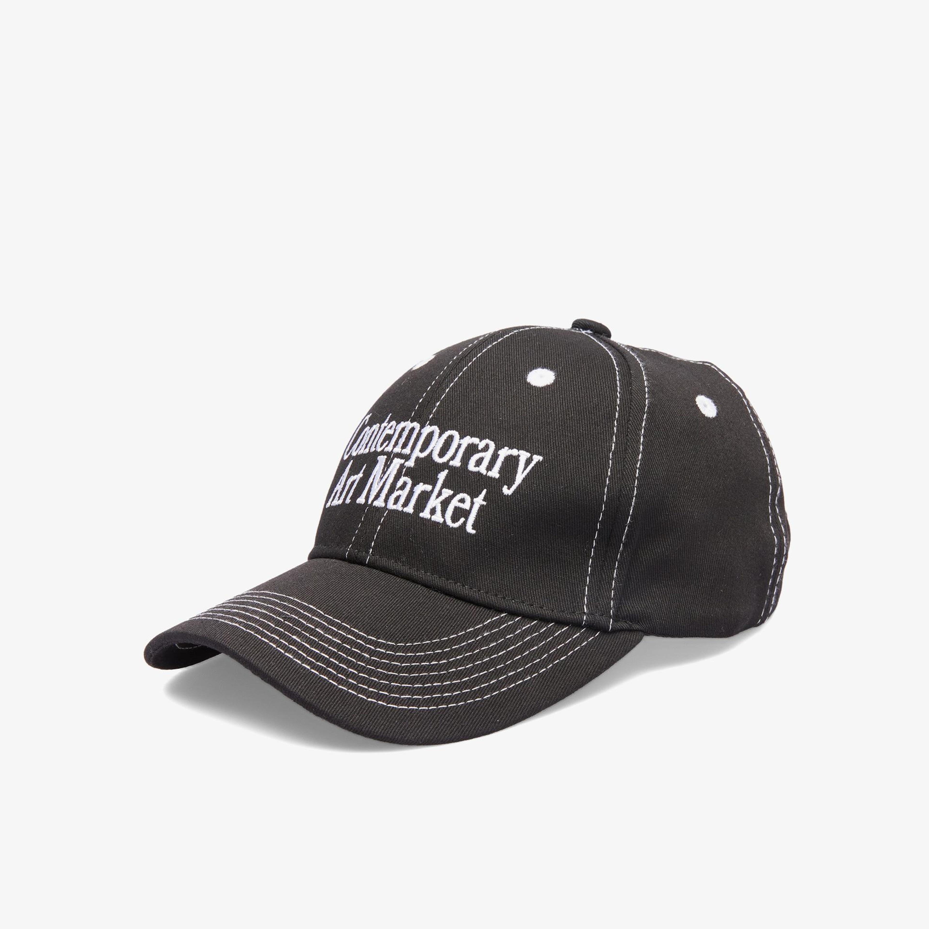 Market C.A.M. 6 Panel Hat Erkek Siyah Şapka