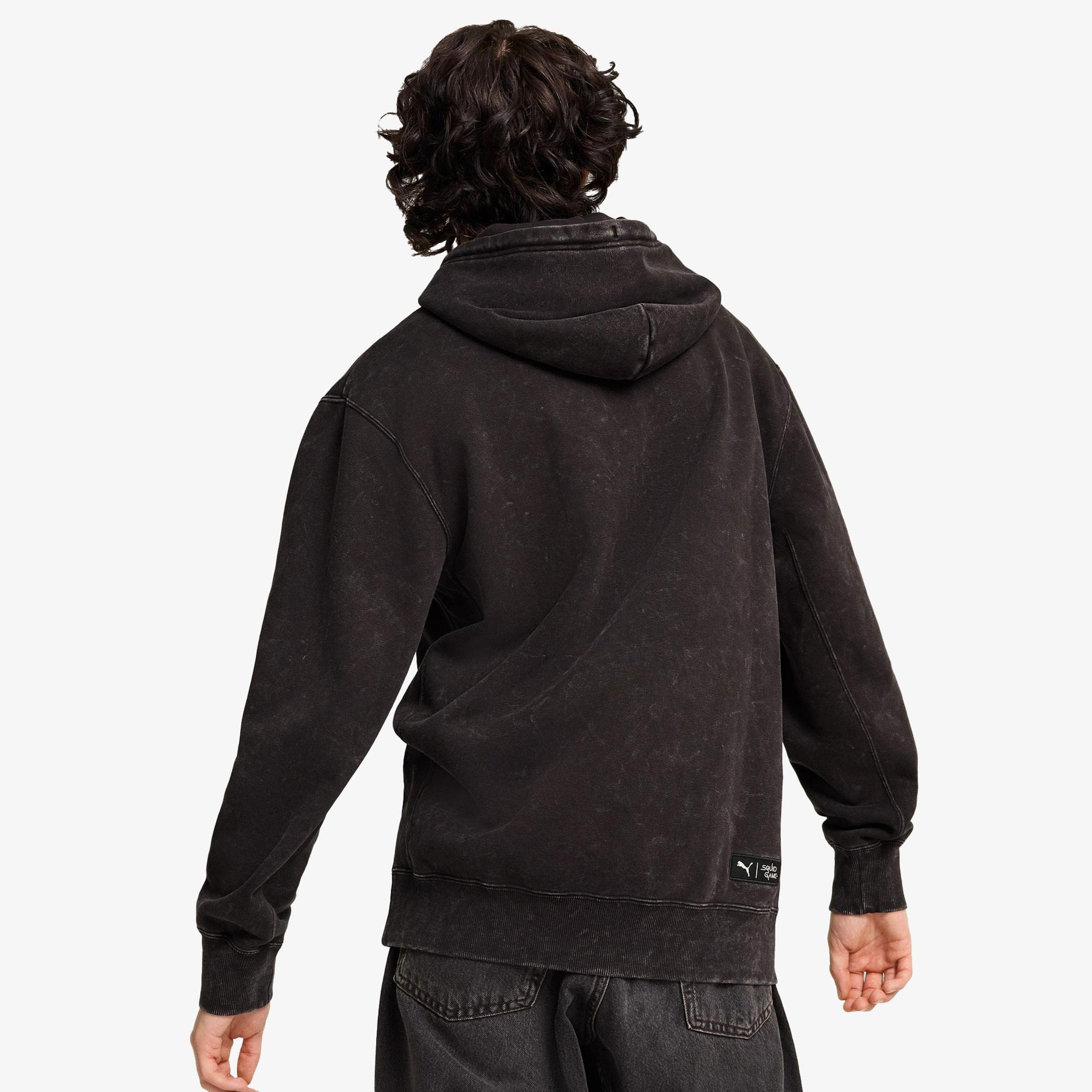 Puma X Squid Game Erkek Siyah Sweatshirt