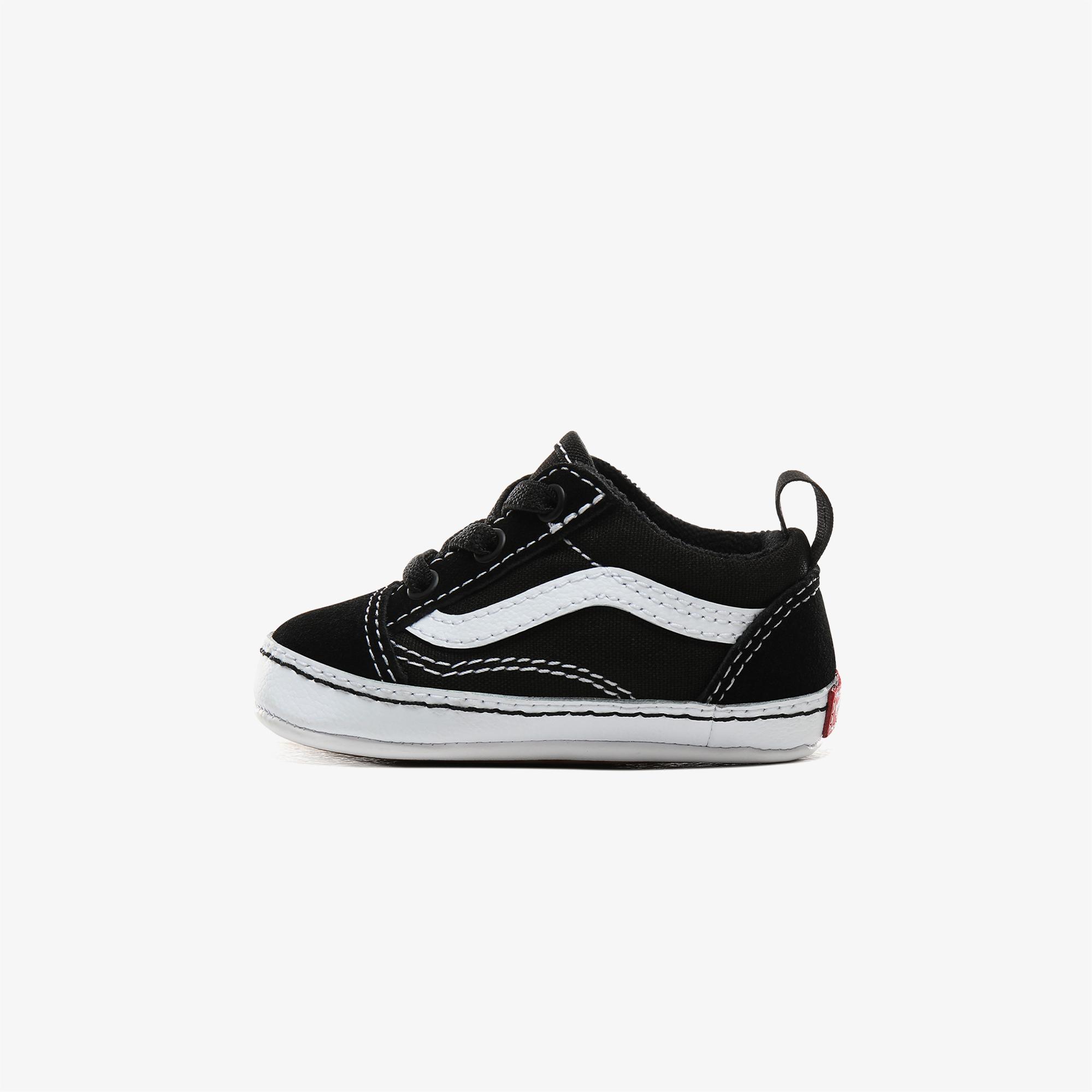 Vans Old Skool Crib Bebek Siyah Sneaker