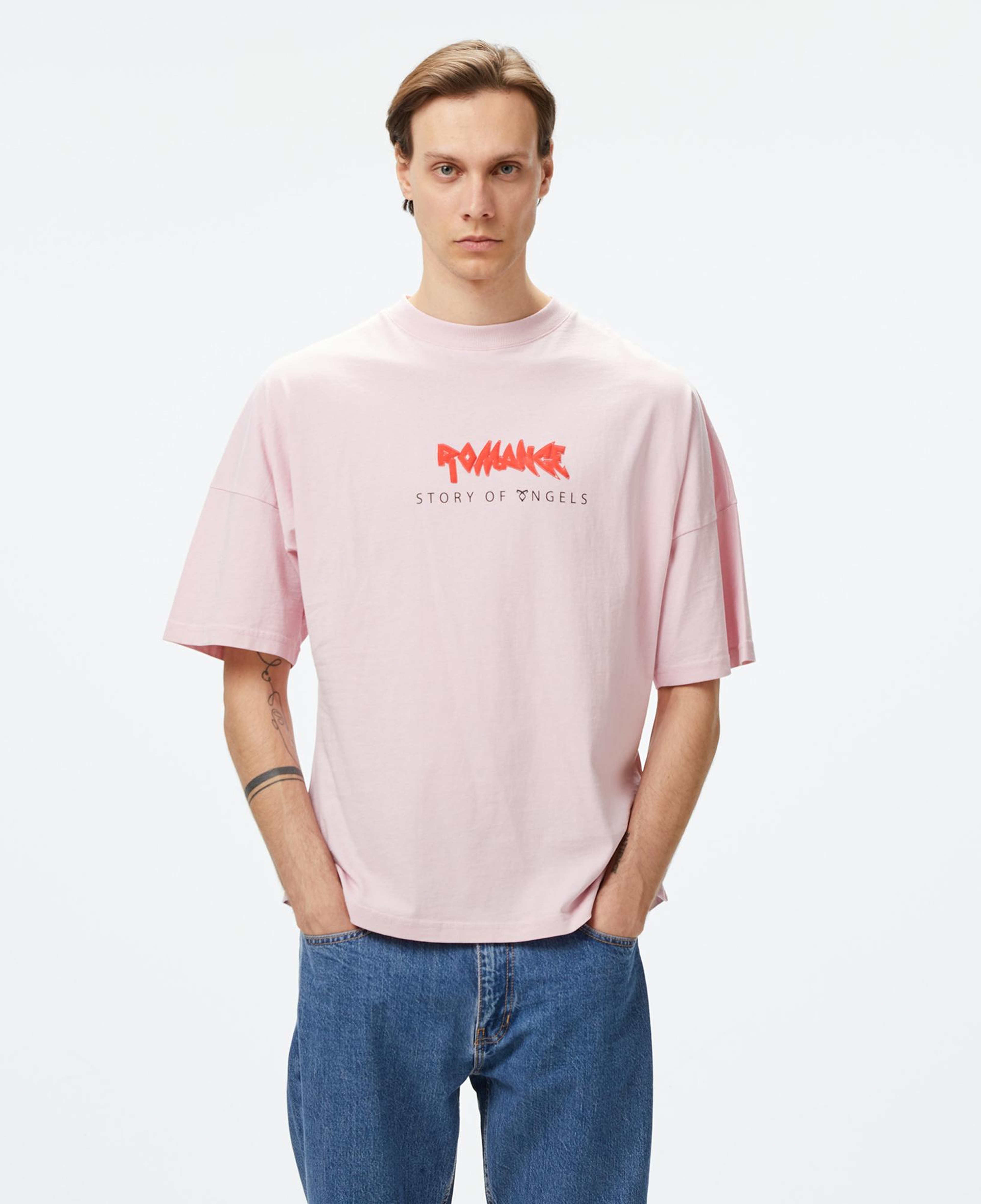 Story Of Angels Soa Budha Dream Water Colour   Erkek Pembe T-Shirt