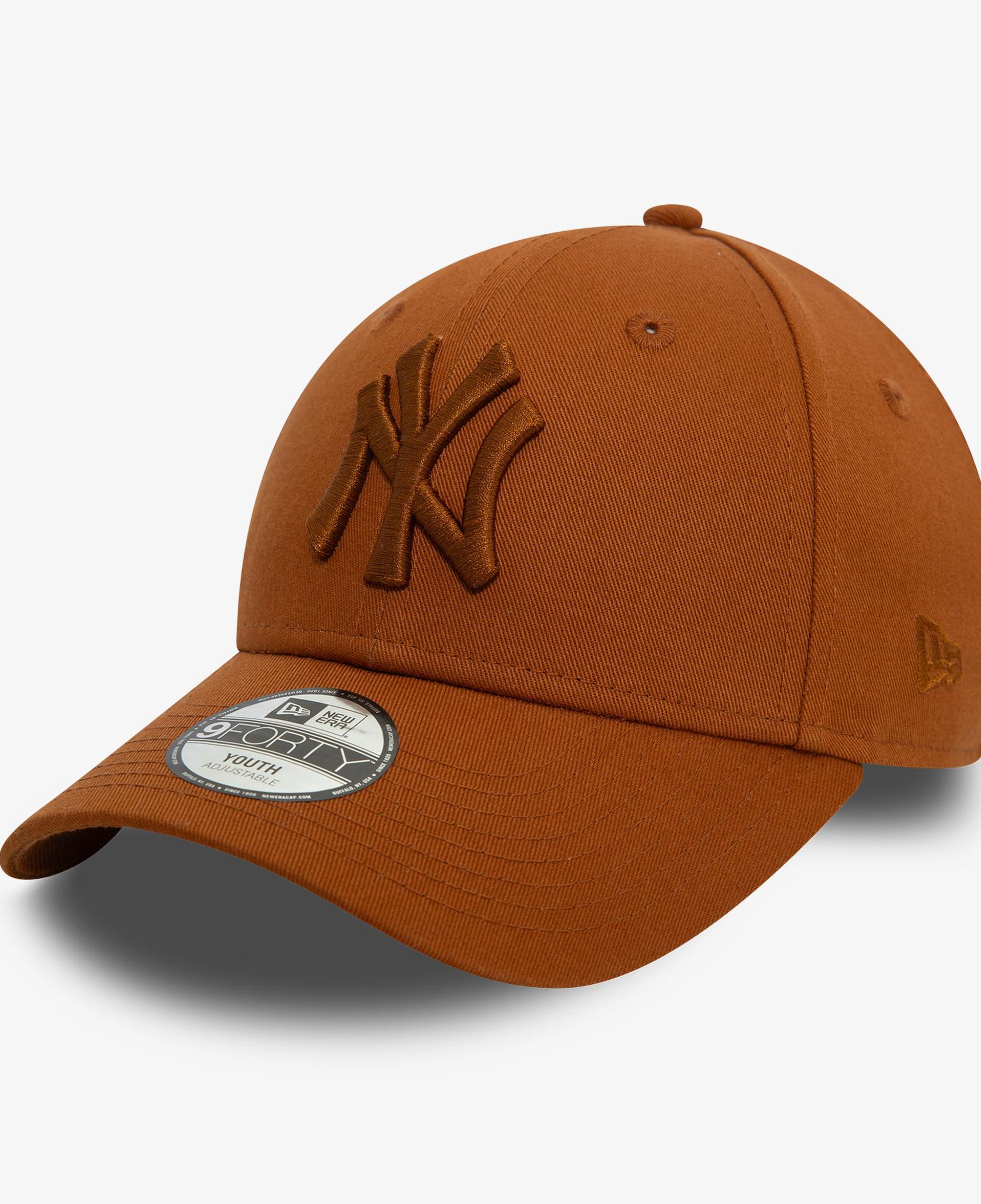 New Era League Essentials 9Forty NY Yankees Çocuk Kahverengi Şapka