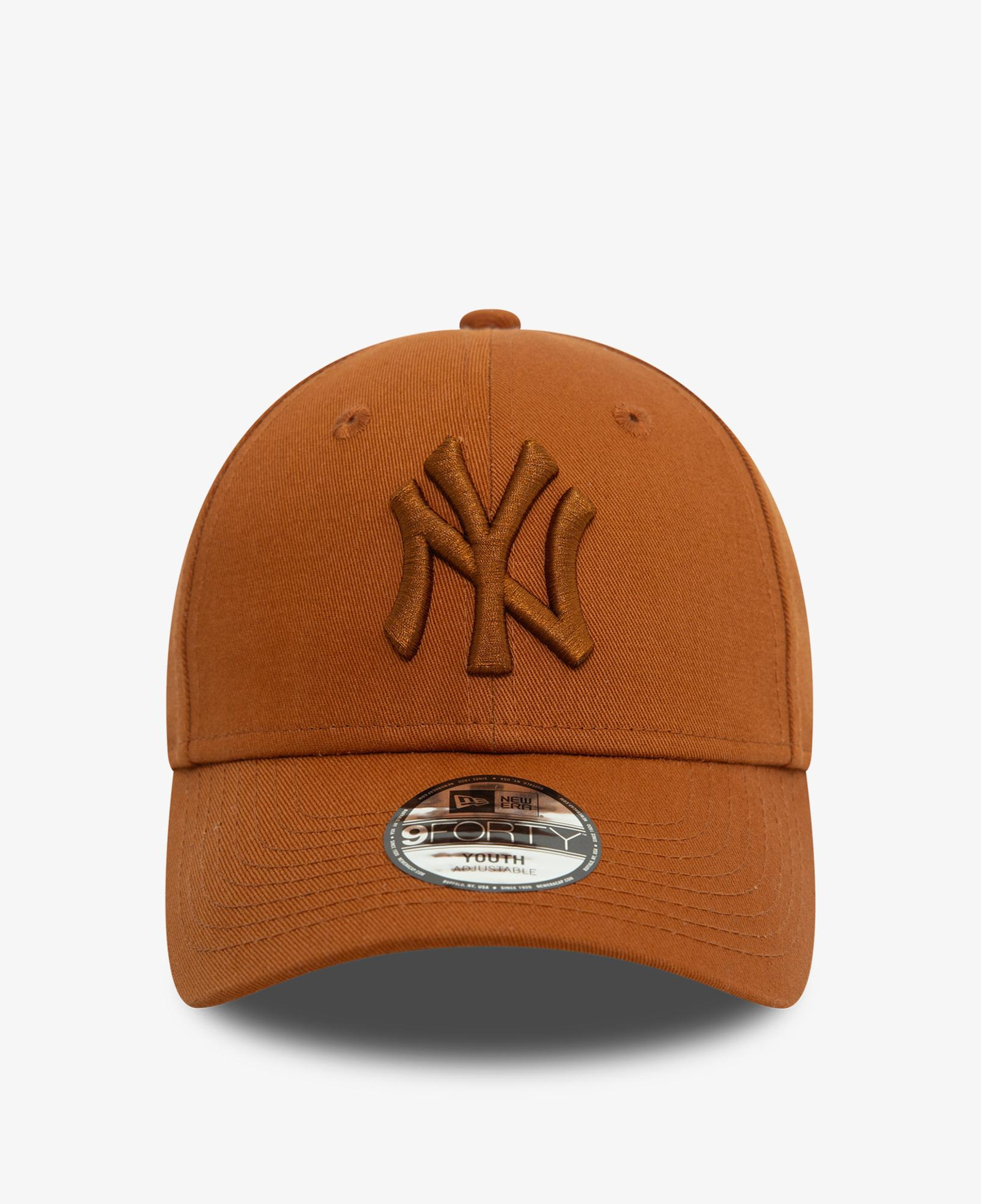 New Era League Essentials 9Forty NY Yankees Çocuk Kahverengi Şapka