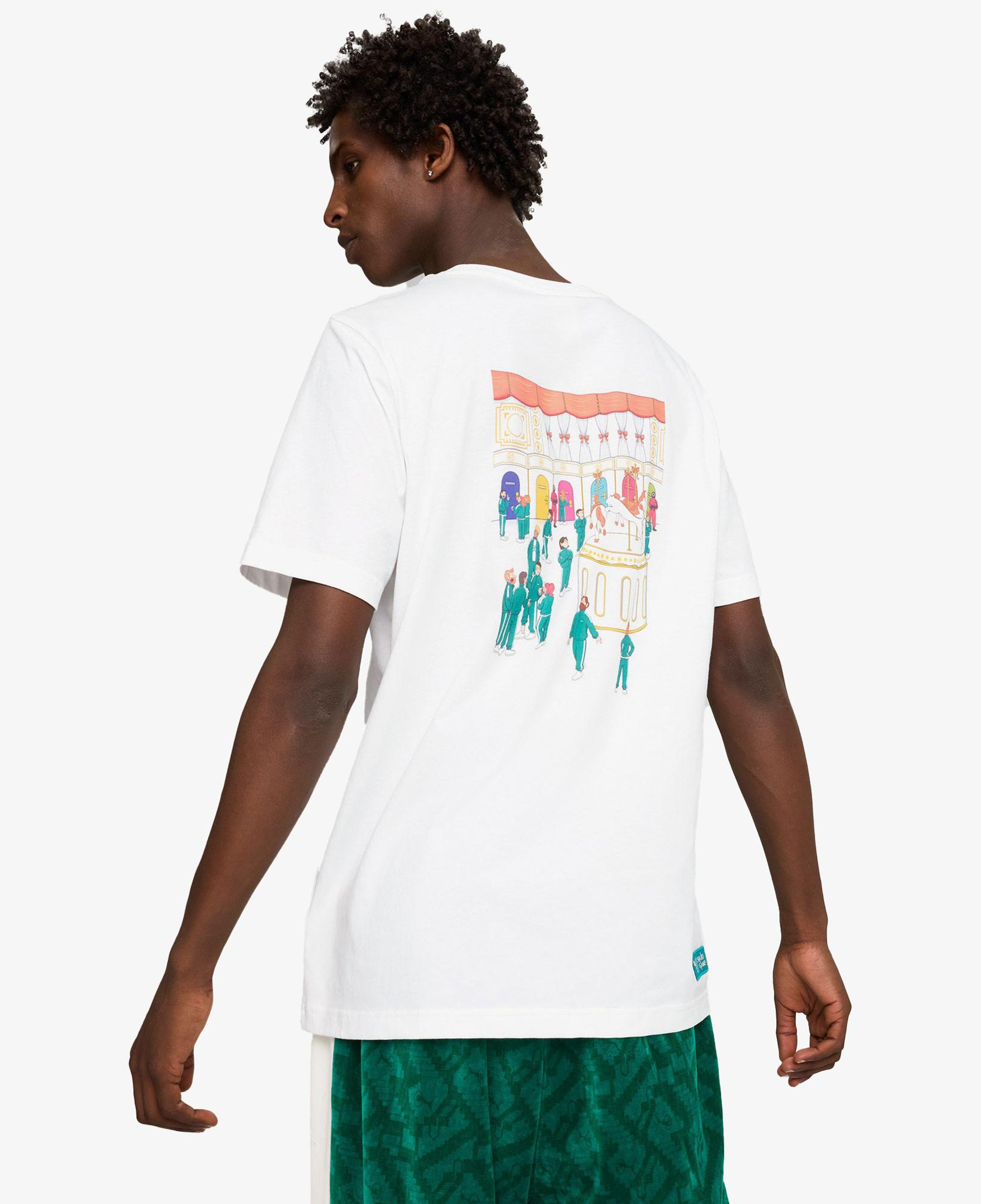 Puma X Squid Game Erkek Beyaz T-Shirt