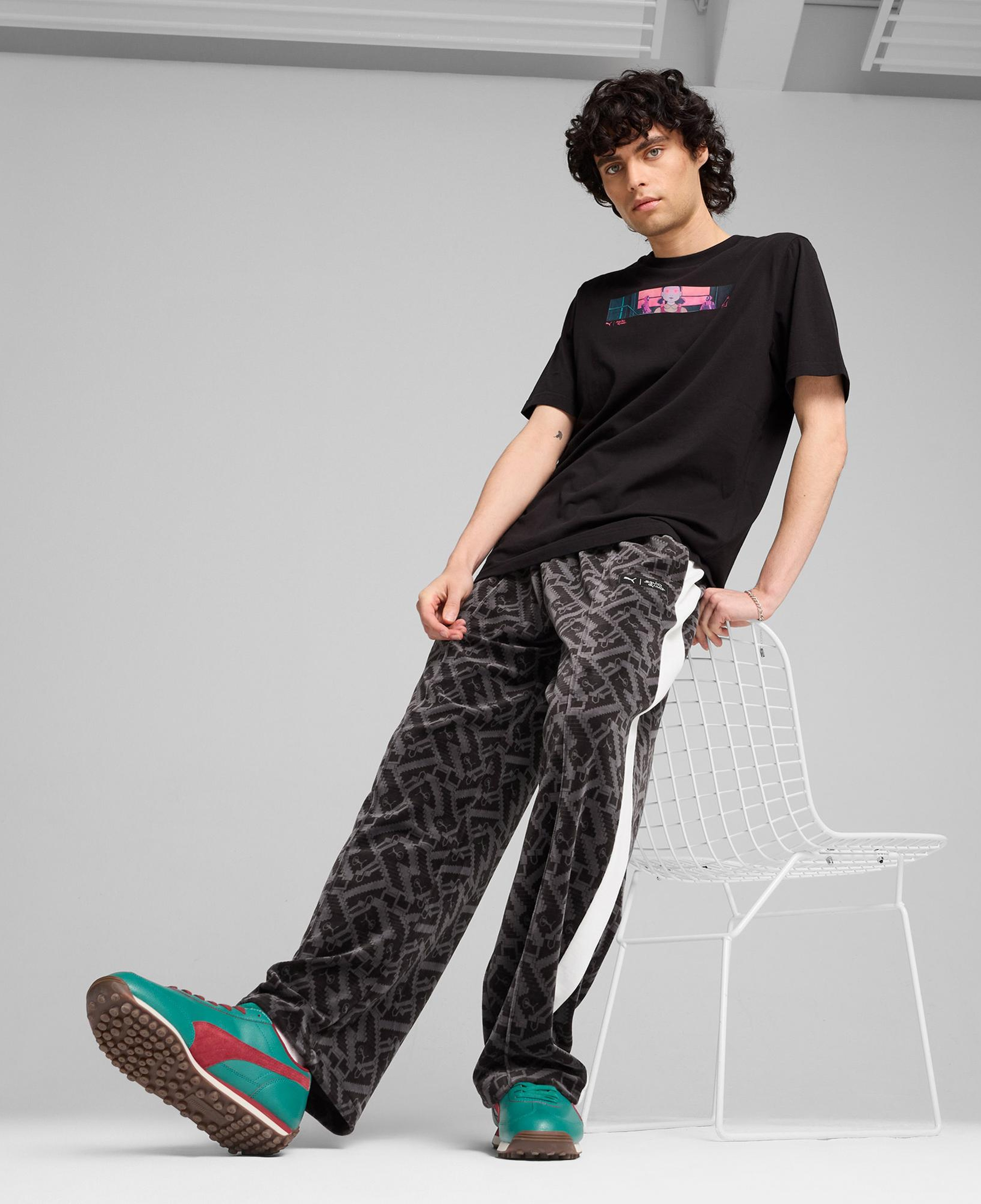 Puma X Squid Game Erkek Siyah T-Shirt