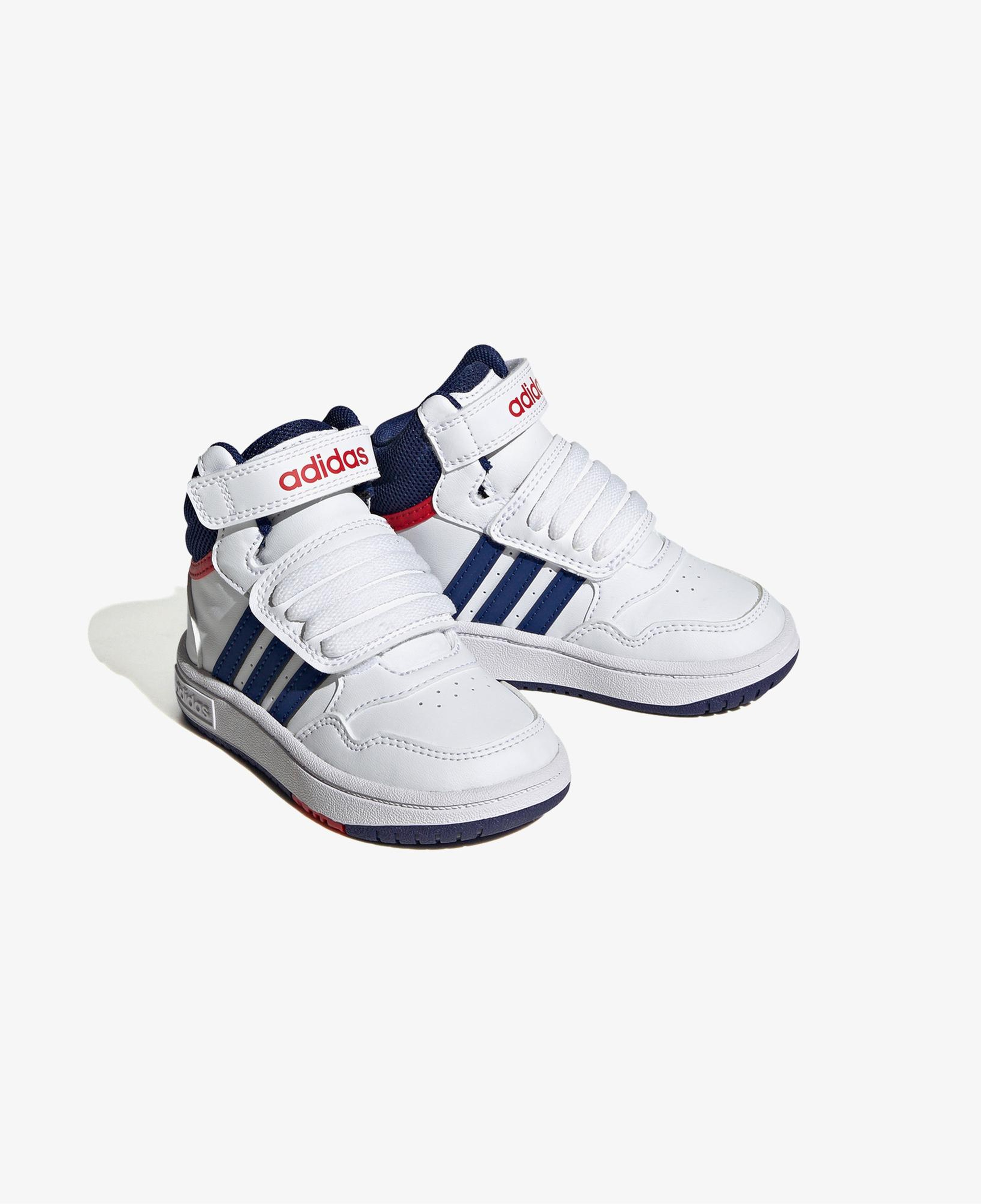 adidas Hoops Mid 3.0 Bebek Beyaz Spor Ayakkabı