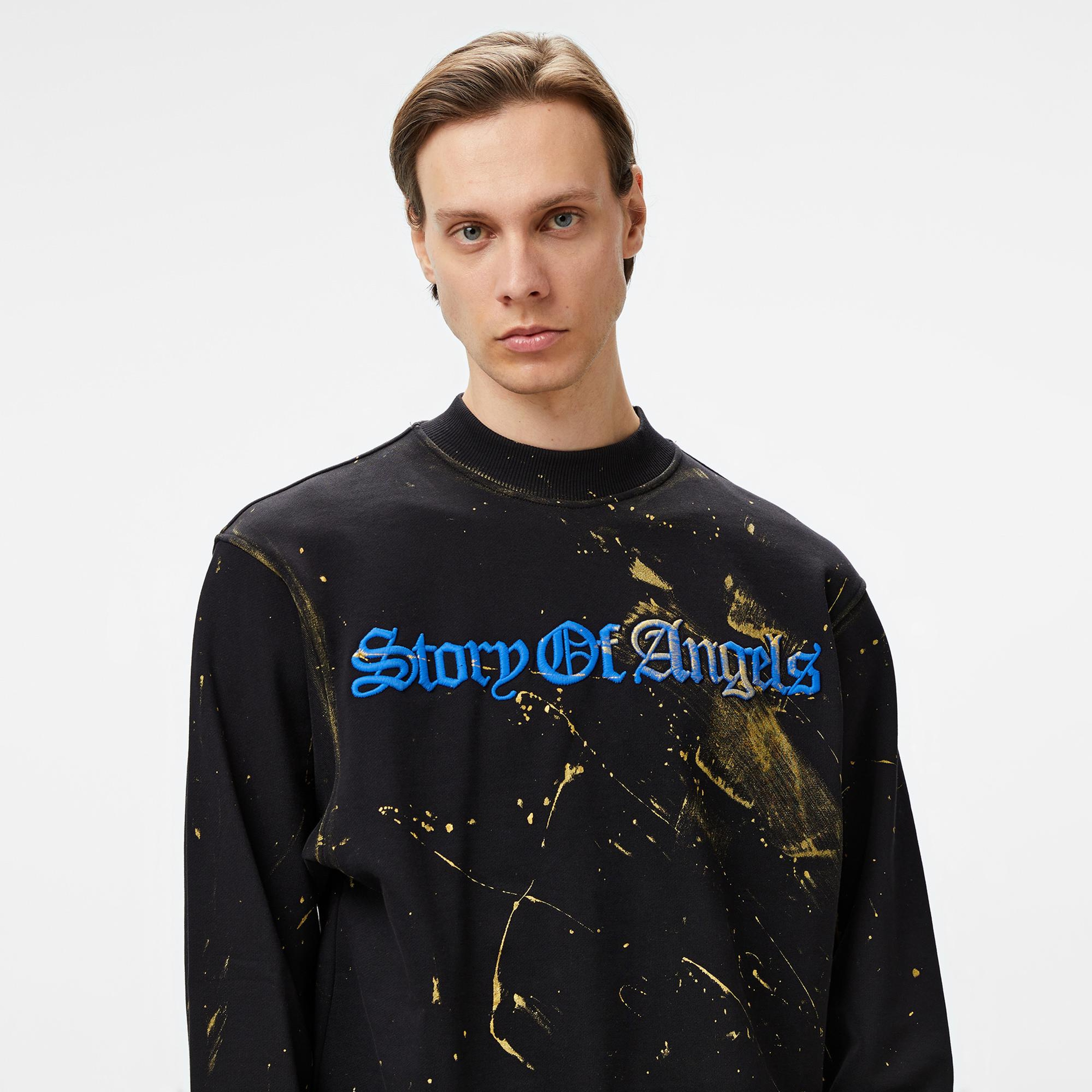 Story Of Angels Budha Dream Erkek Siyah T-Shirt